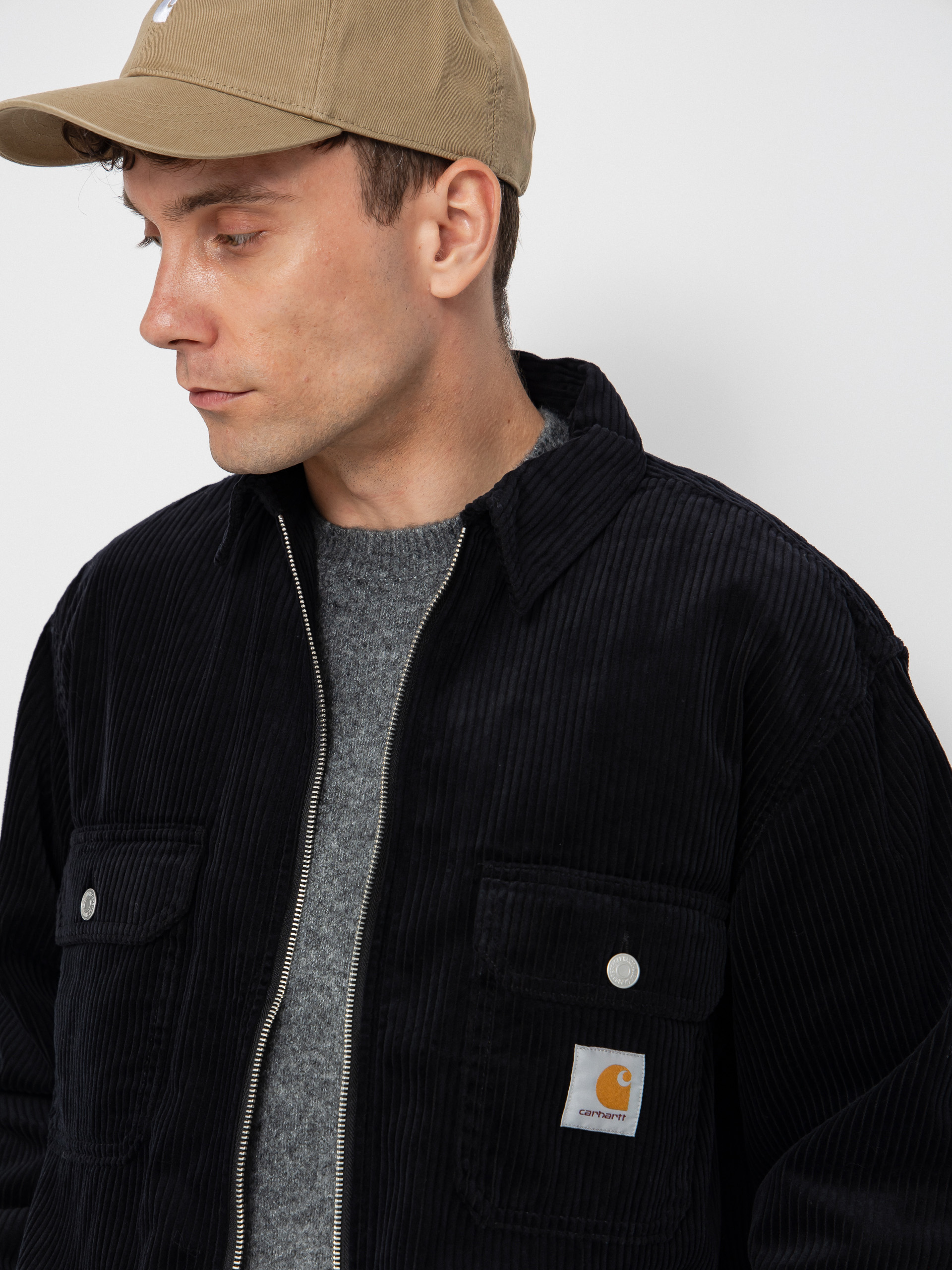 Carhartt WIP Jacke Reynold (black/rinsed)