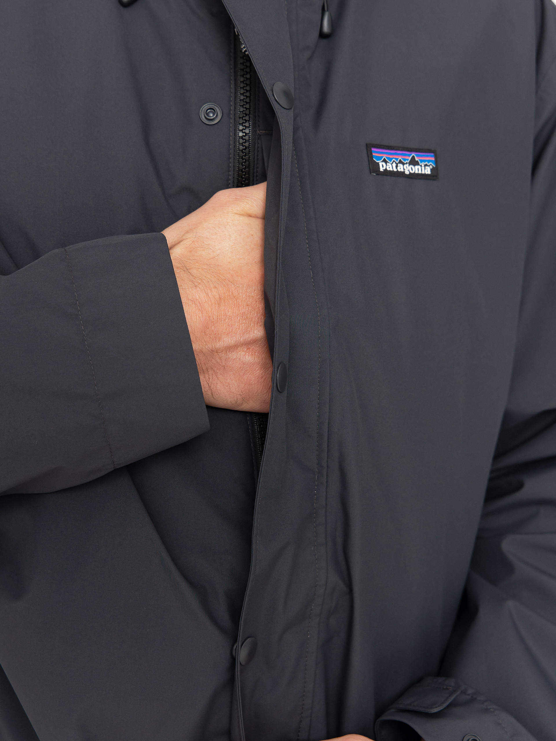 Patagonia Jackson Glacier Rain Jacke (ink black)