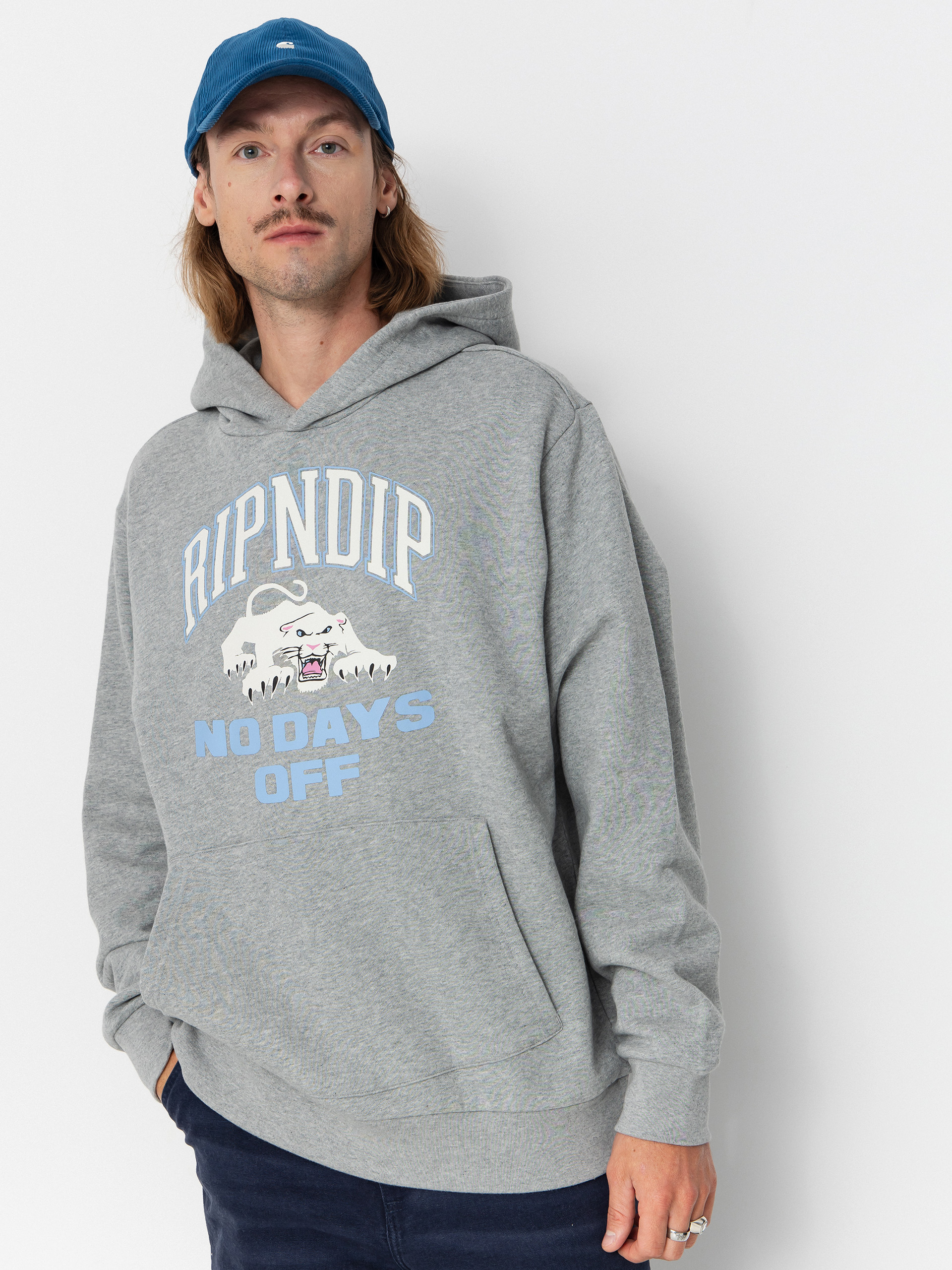 RipNDip White Panther HD Hoodie