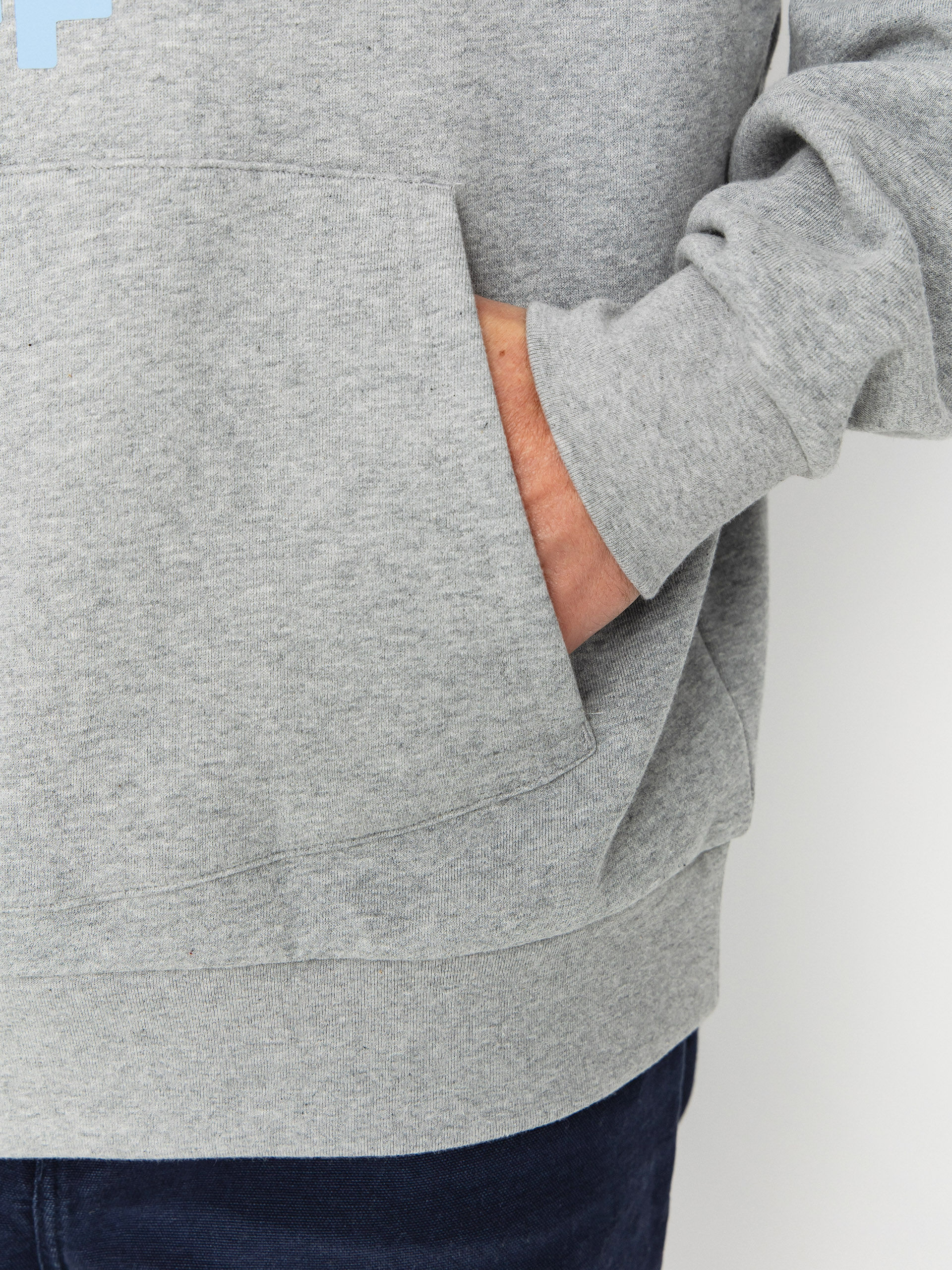 RipNDip White Panther HD Hoodie (heather grey)