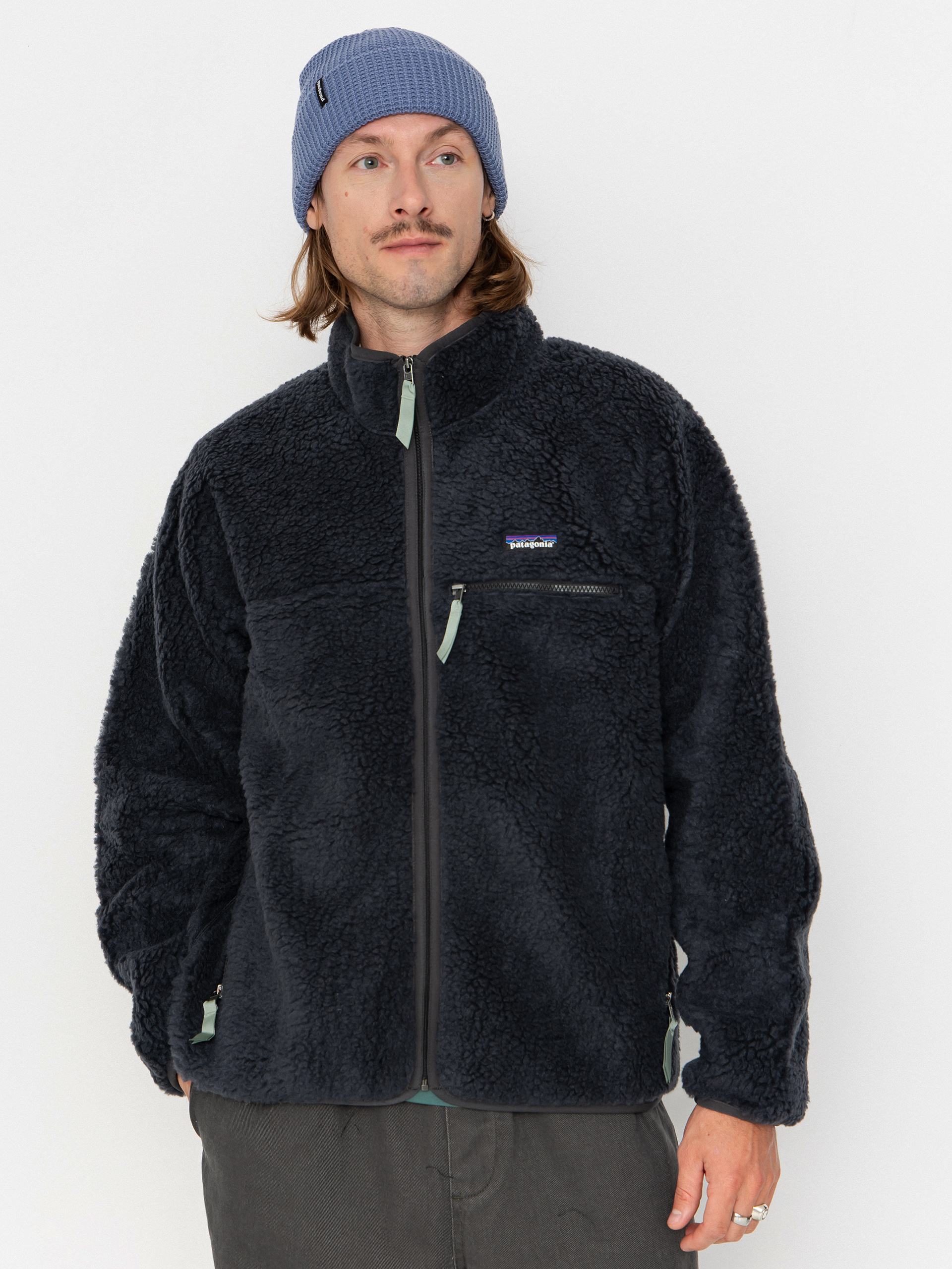 Patagonia Natural Blend Retro Cardigan Sweatshirt black (ink black)