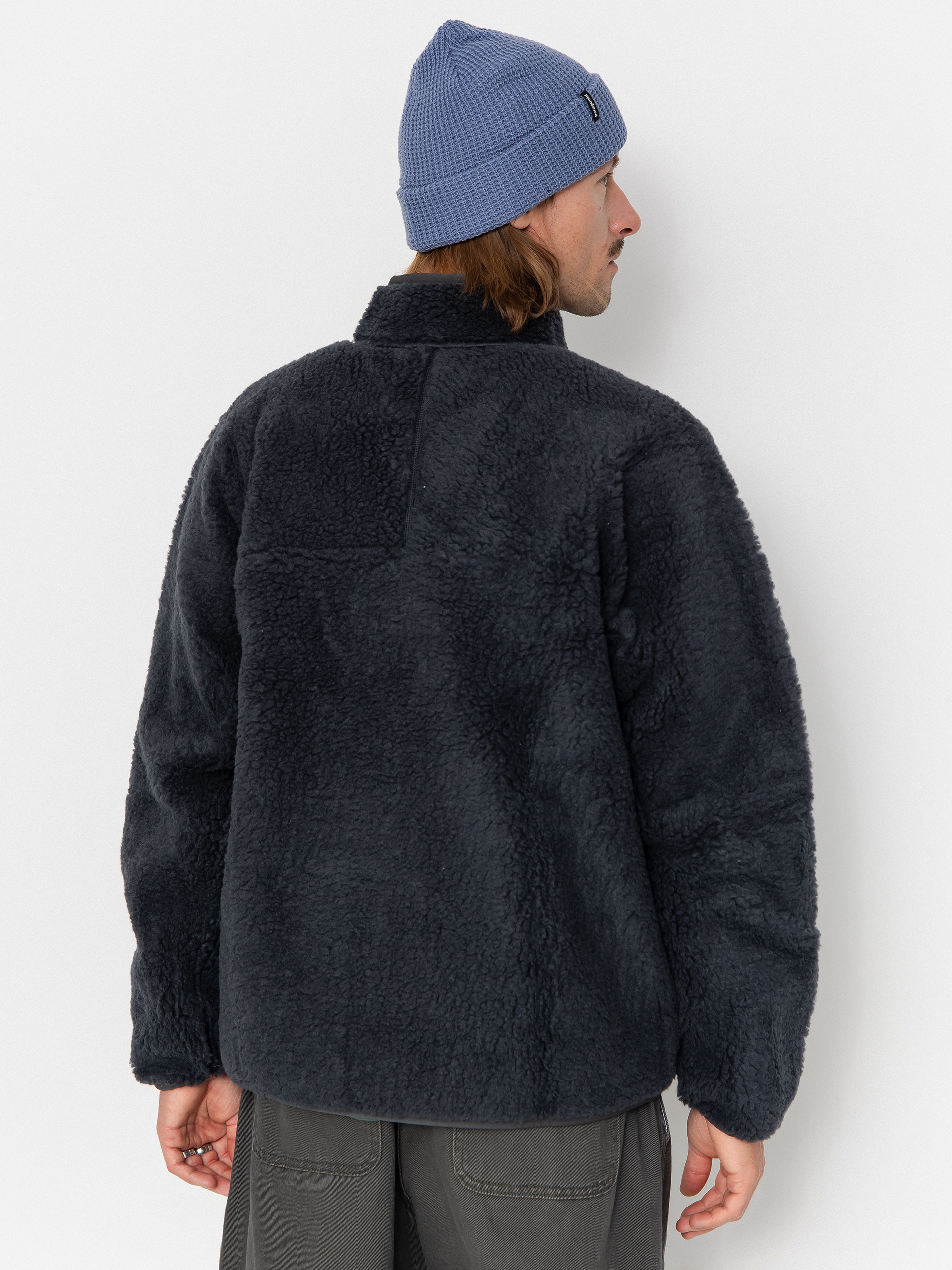 Patagonia Natural Blend Retro Cardigan Sweatshirt (ink black)