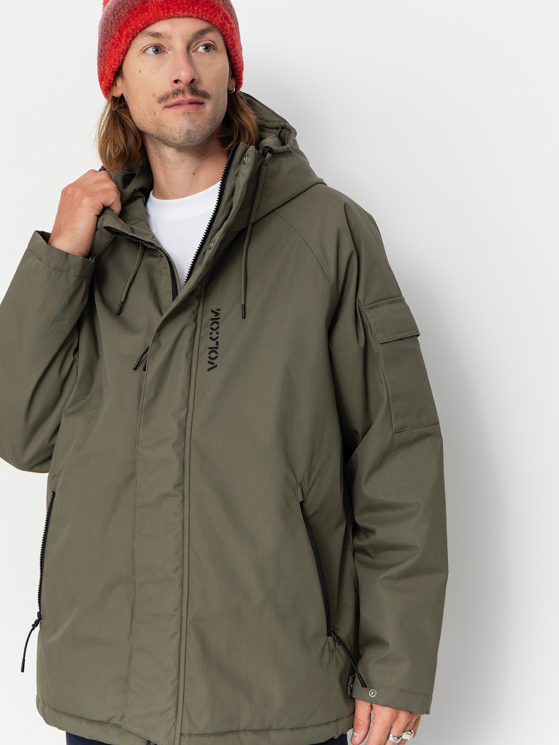 Volcom Jacket Stoke Stone II 10K - green (wintermoss)