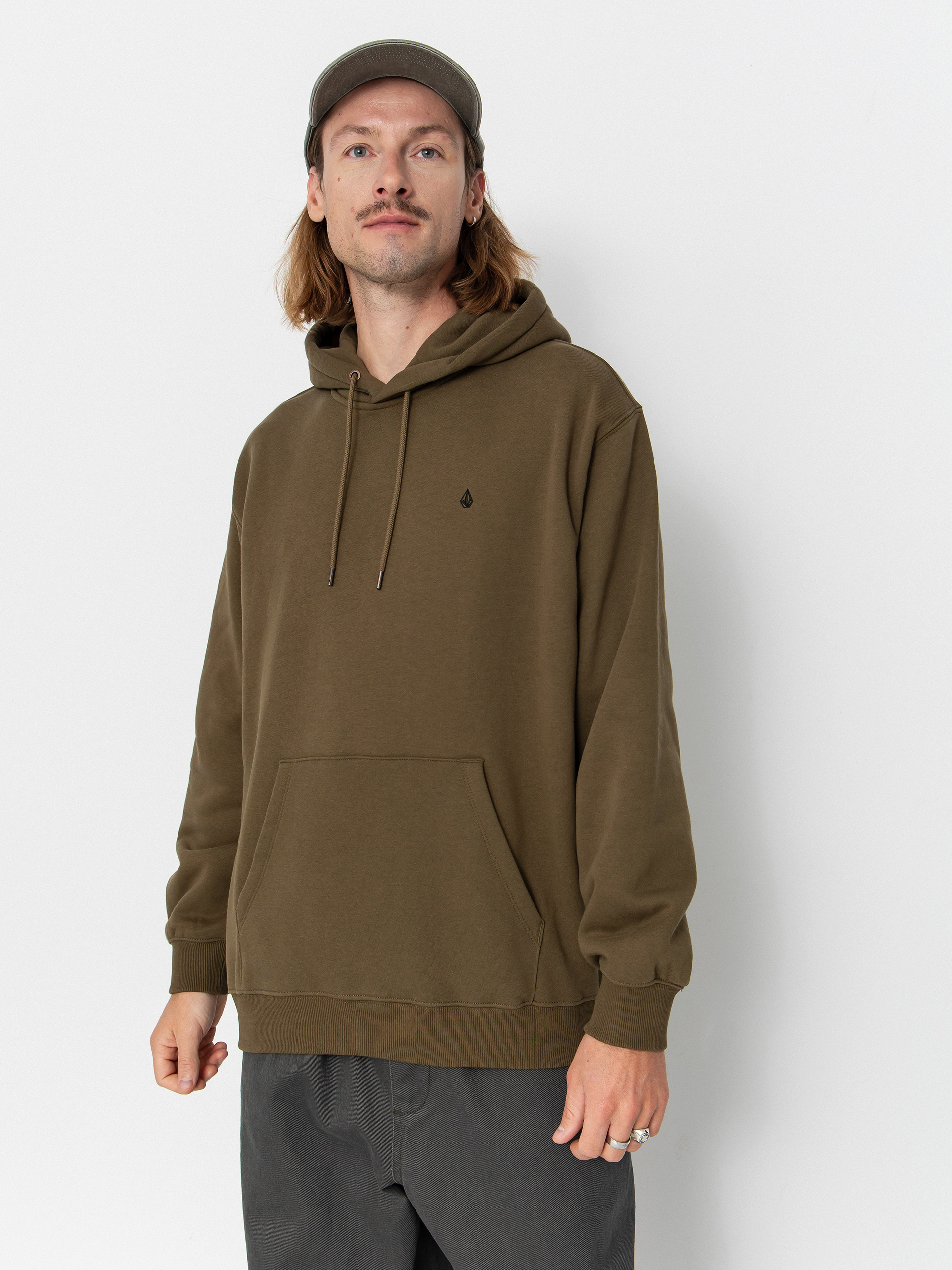 Volcom Single Stone HD Hoodie (sage leaf)