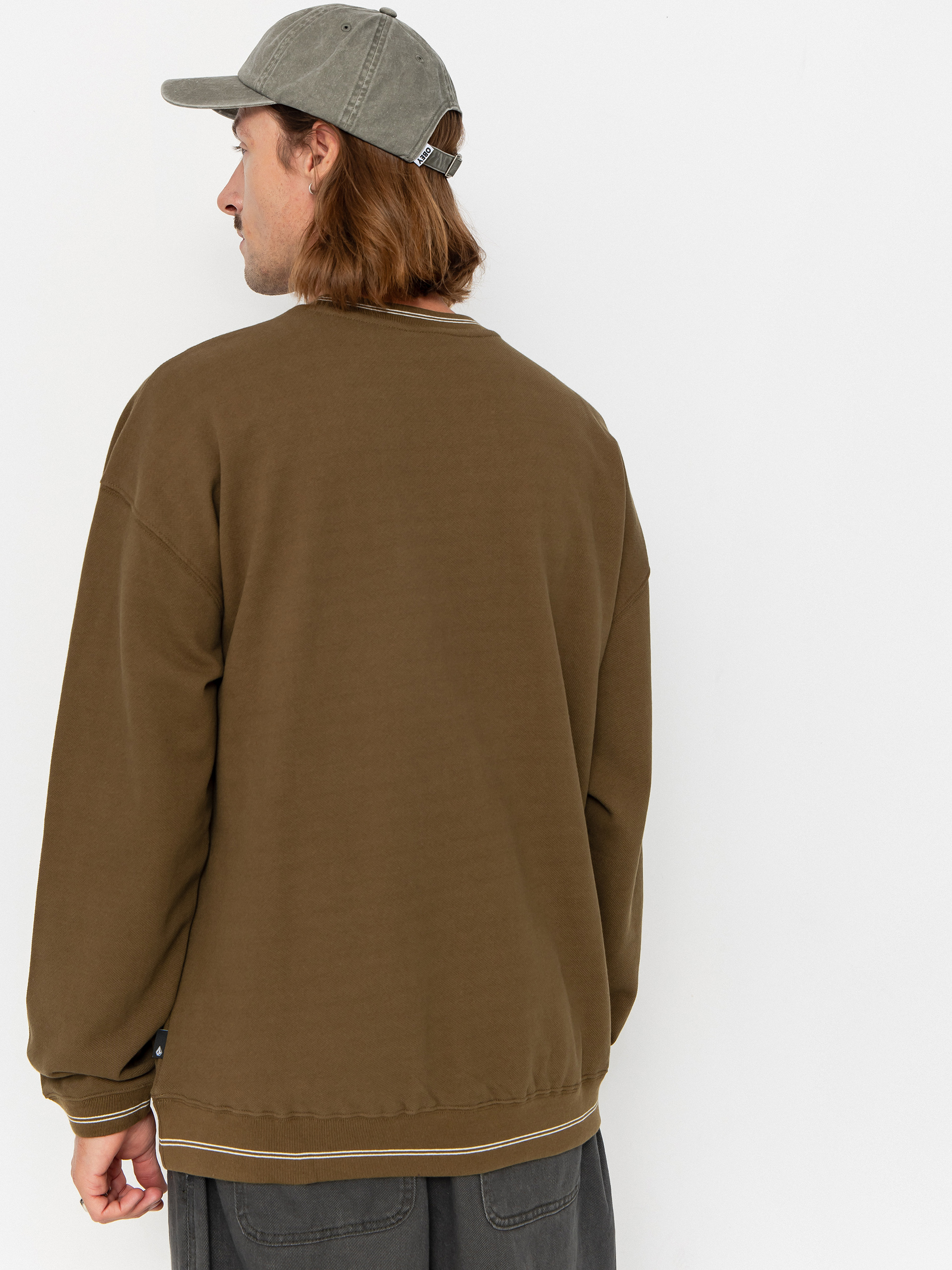 Volcom Sweatshirt K Stone Crew (sage leaf)