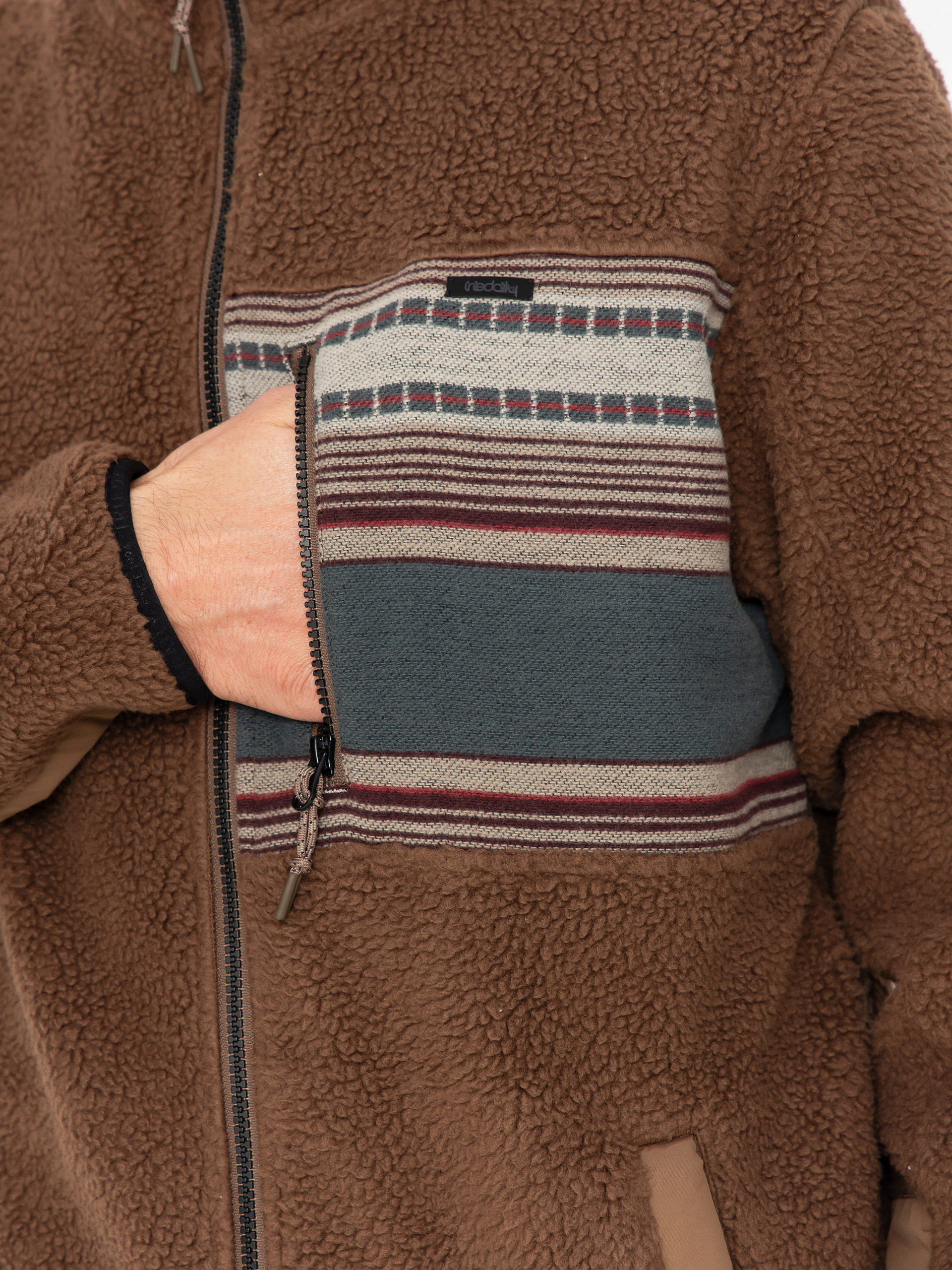 Iriedaily Wonderer Track Jacket (mocca)