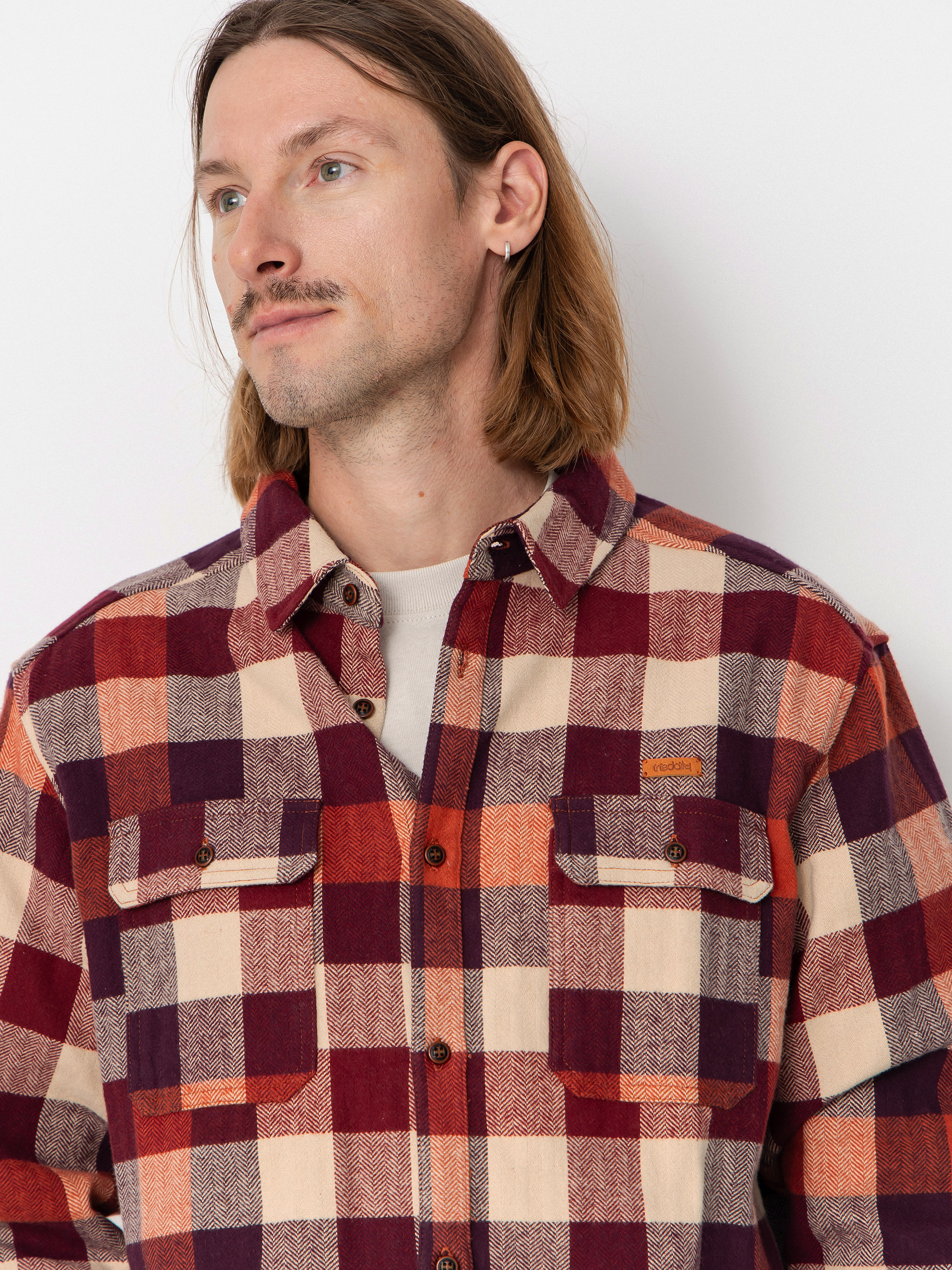 Iriedaily Lumber Fella Shirt (wine)