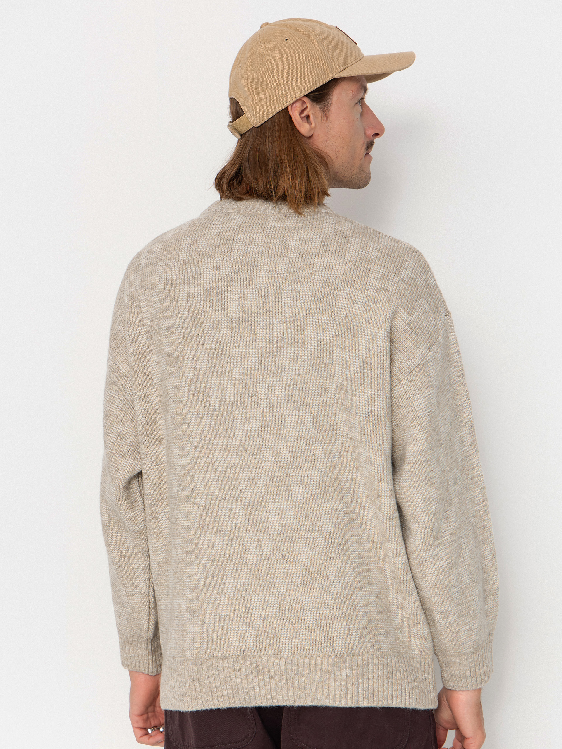 Polar Skate George P Pattern Sweater (sand)