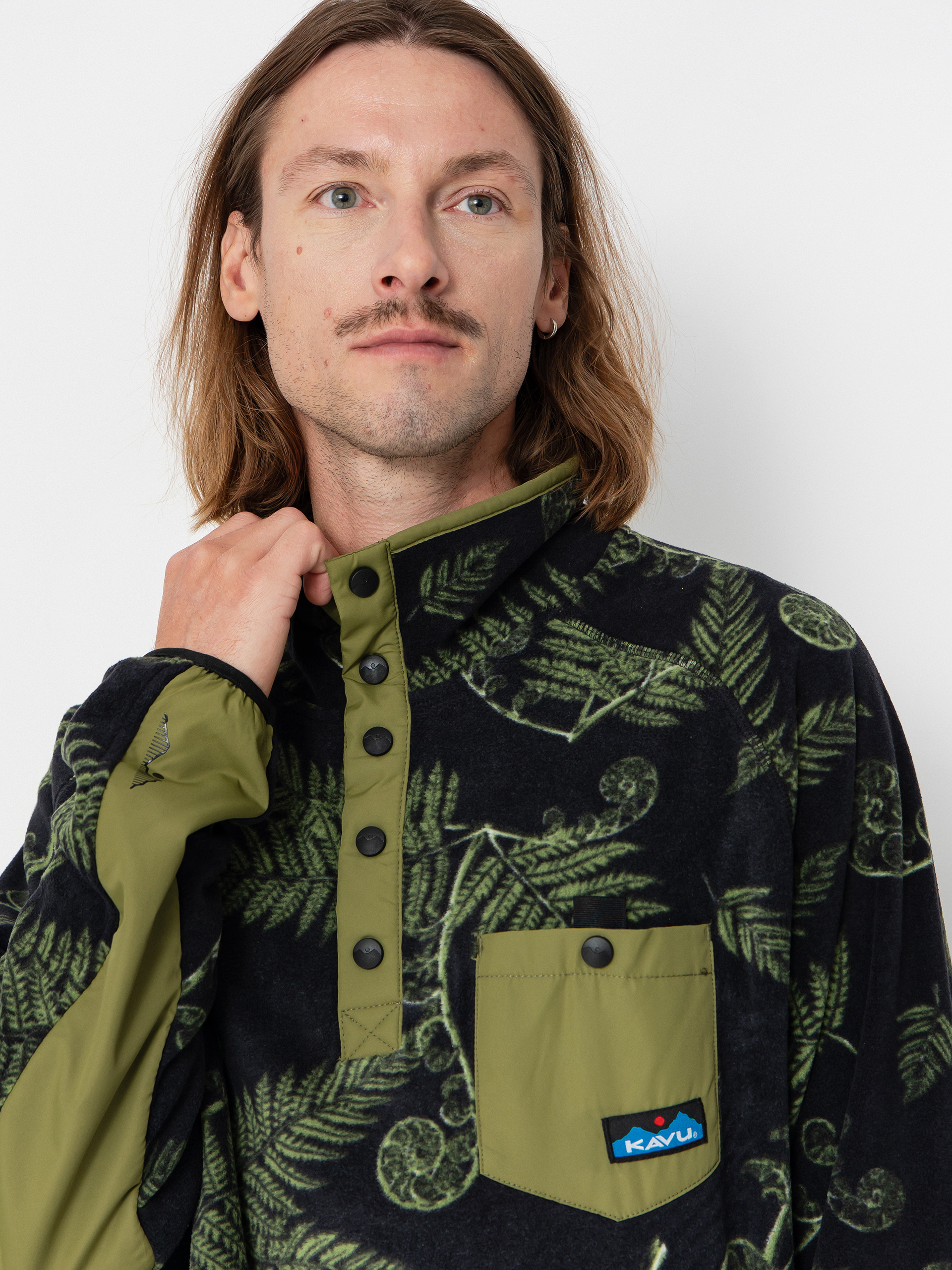 Mens Kavu Fleece  Teannaway (fiddlehead)