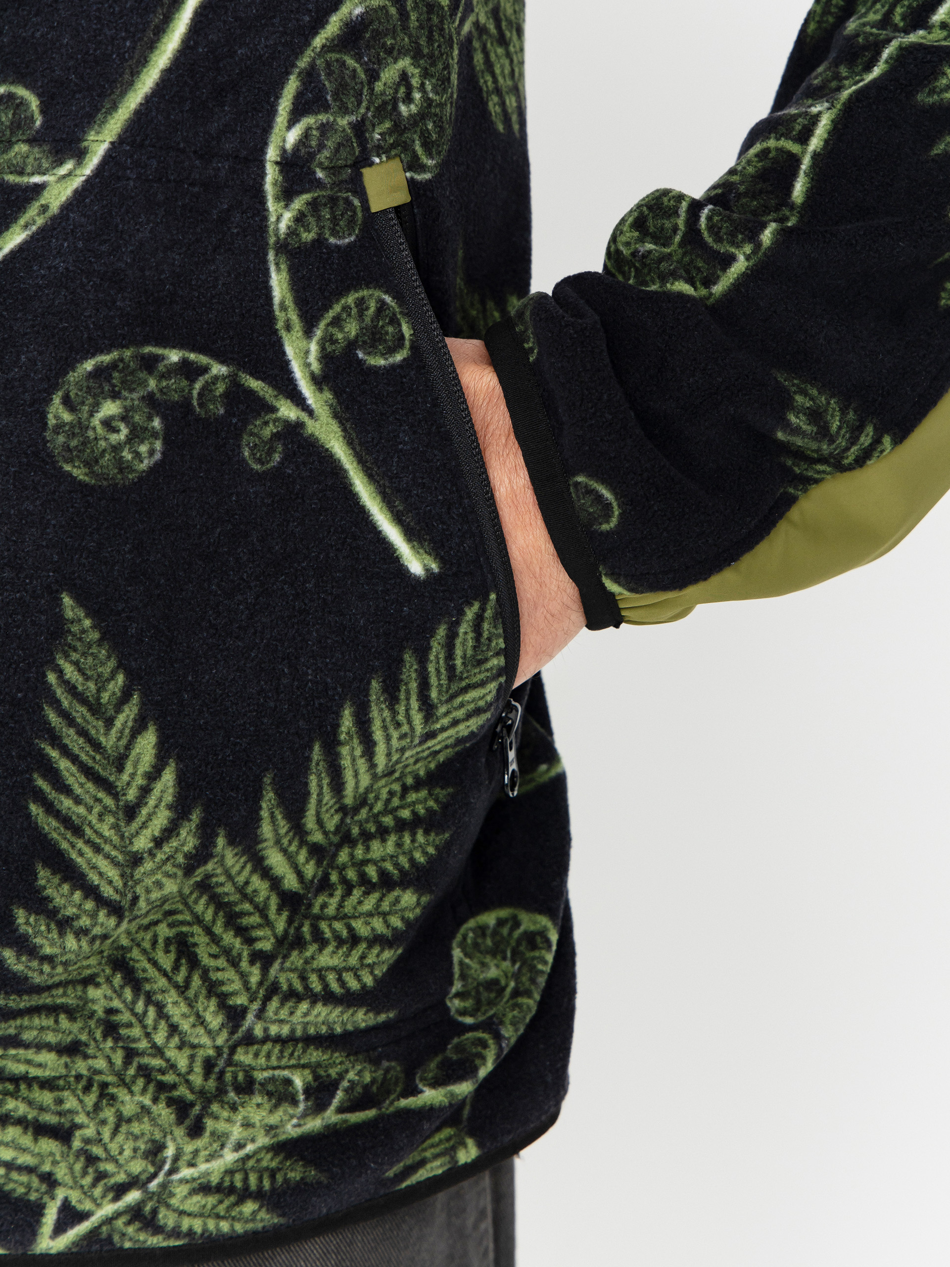 Herren Kavu Fleece Jacke Teannaway (fiddlehead)