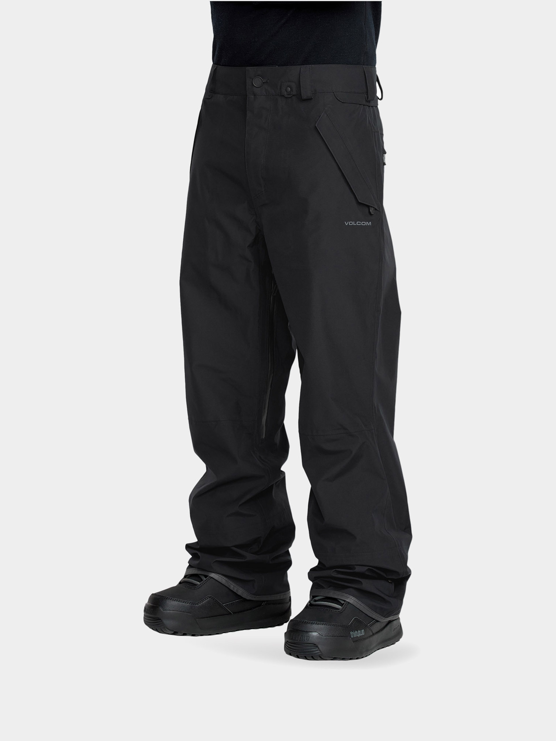 Mens Volcom Snowboard pants Tester 3L Gore Tex (black)