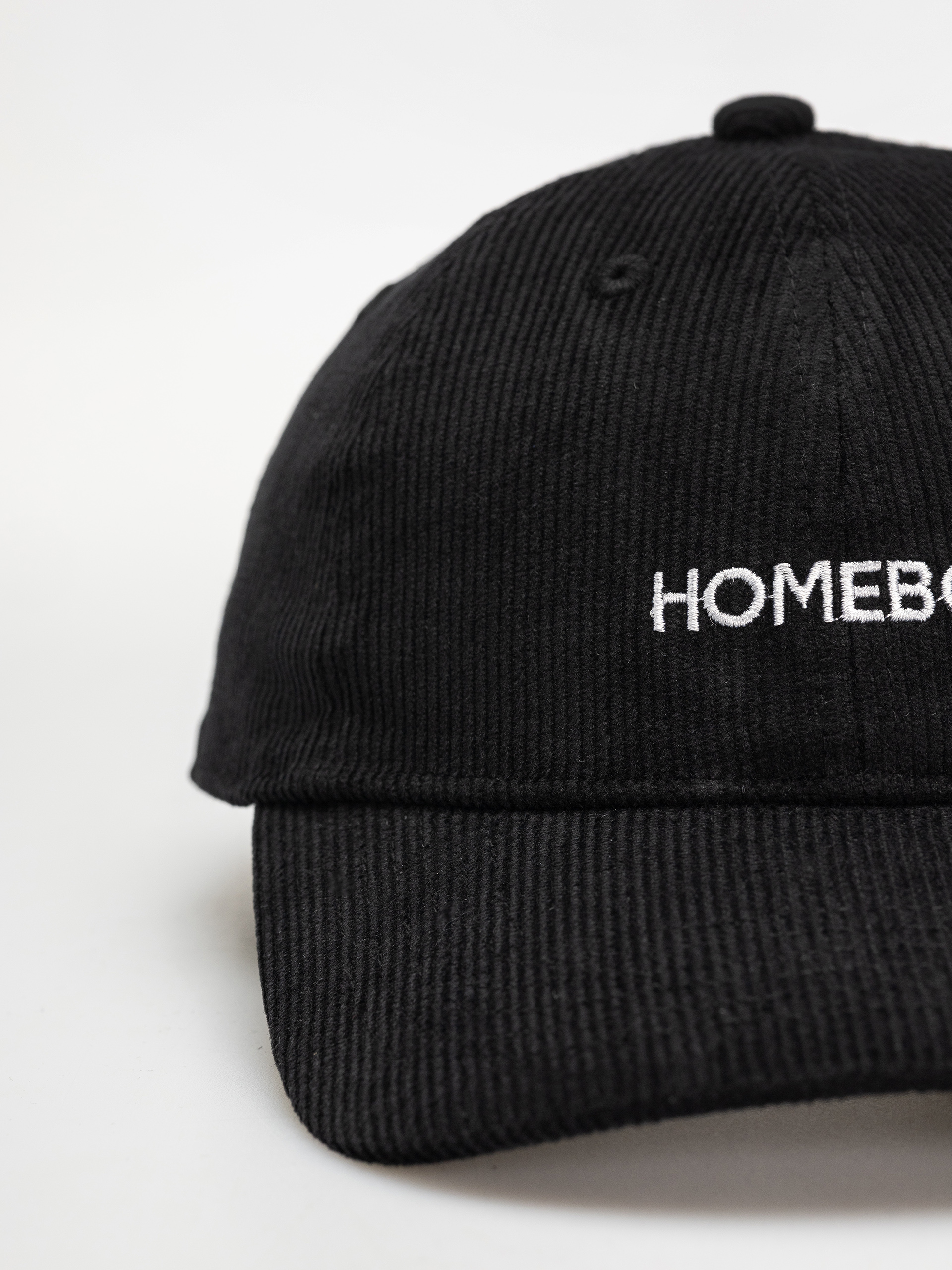 Homeboy Cap Straight Cord Cap (black)