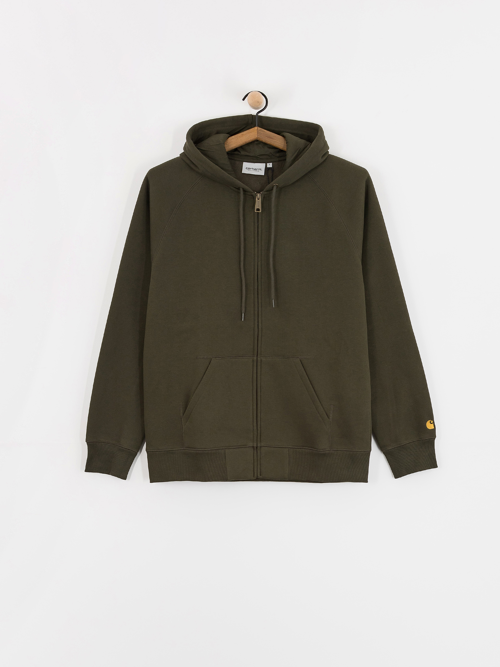 Carhartt WIP Chase ZHD Hoodie (olive/gold)