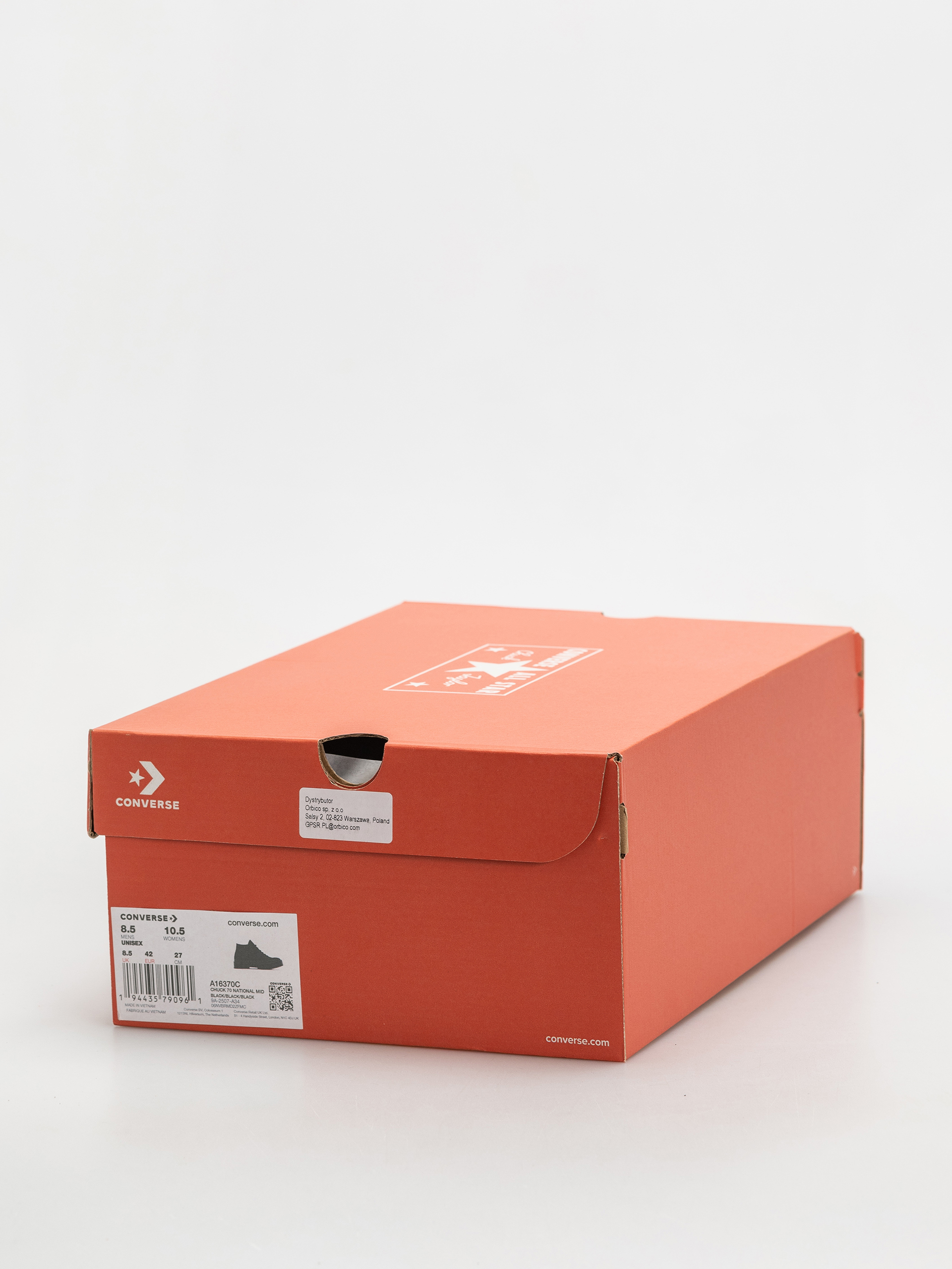 Converse Chucks Chuck 70 National Mid (black/black/black)