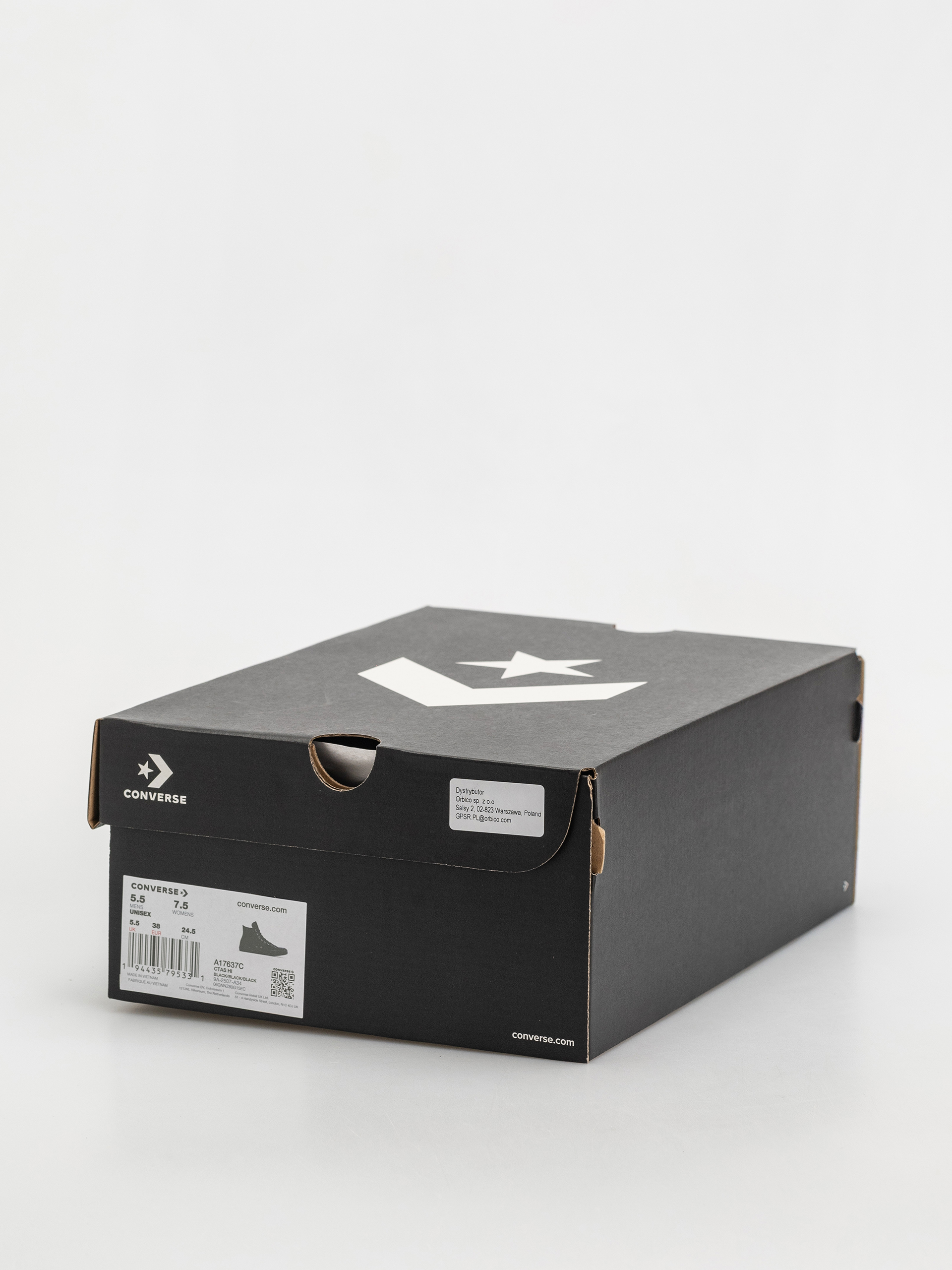 Converse Chucks Chuck Taylor All Star Hi (black/black/black)