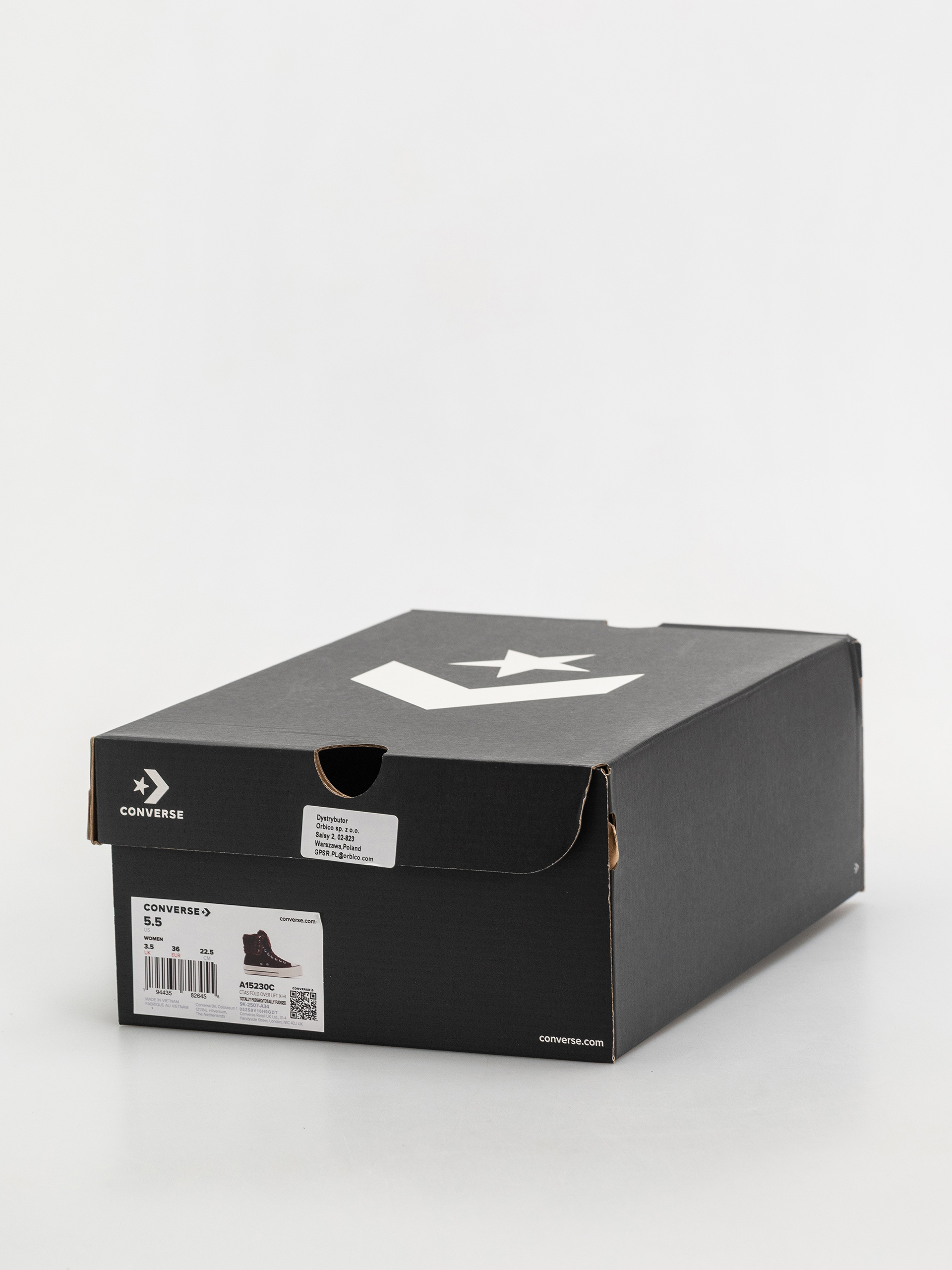 Converse Chucks Chuck Taylor All Star Fold Over Lift Wmn (totally fudged)