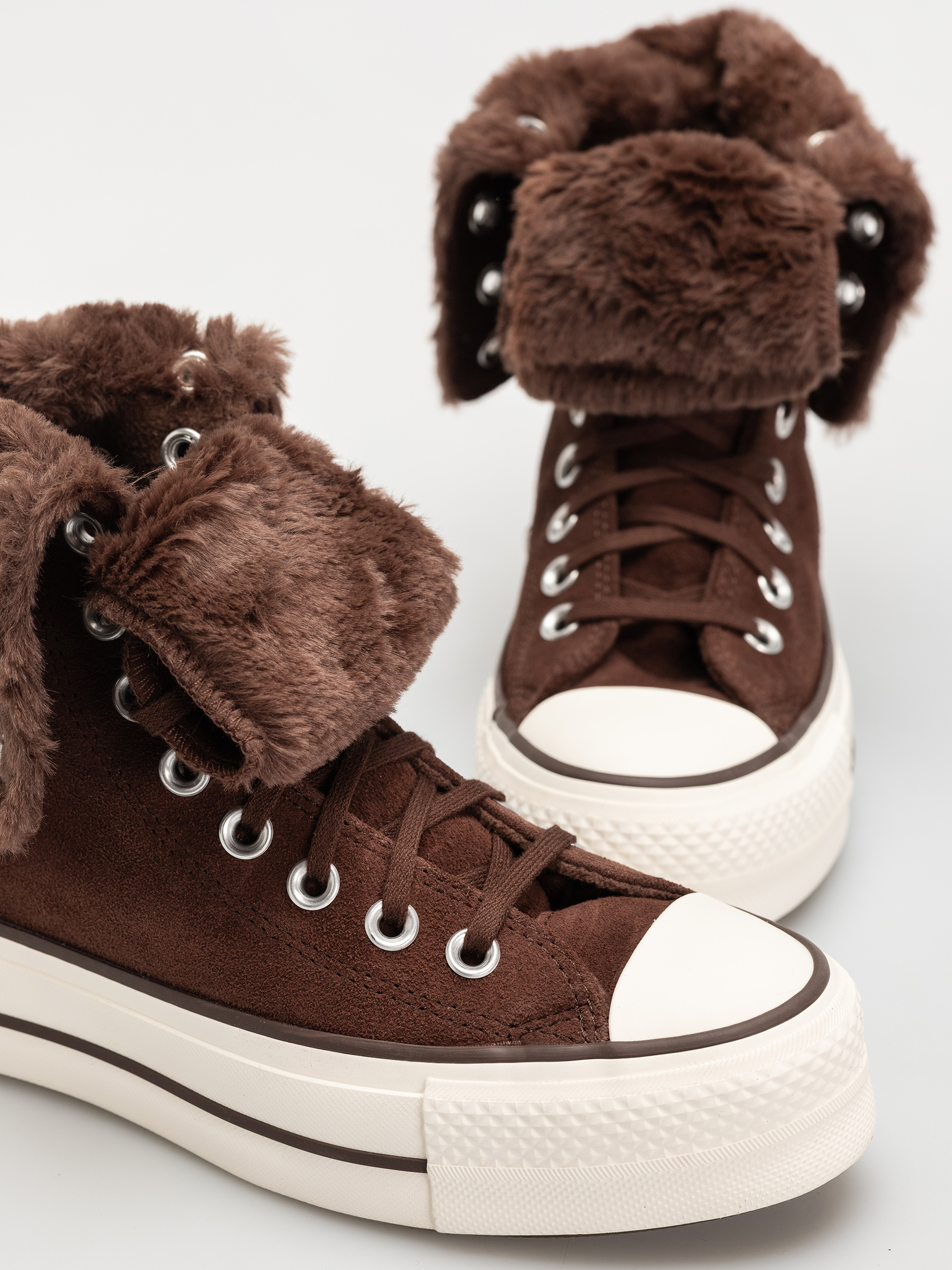 Converse Chucks Chuck Taylor All Star Fold Over Lift Wmn (totally fudged)