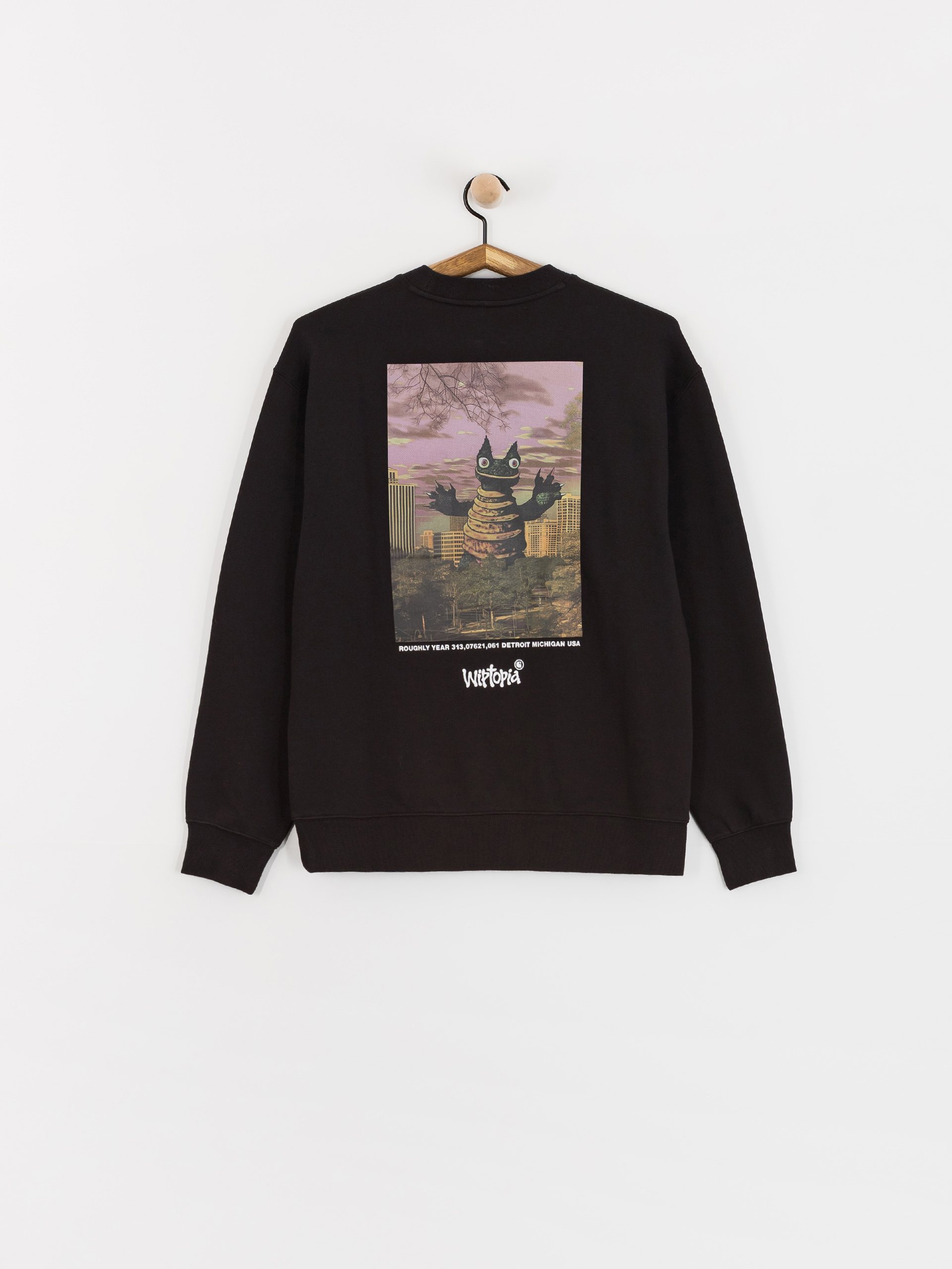 Carhartt WIP Wiptopia Script Wmn Sweatshirt (black/dark grey)