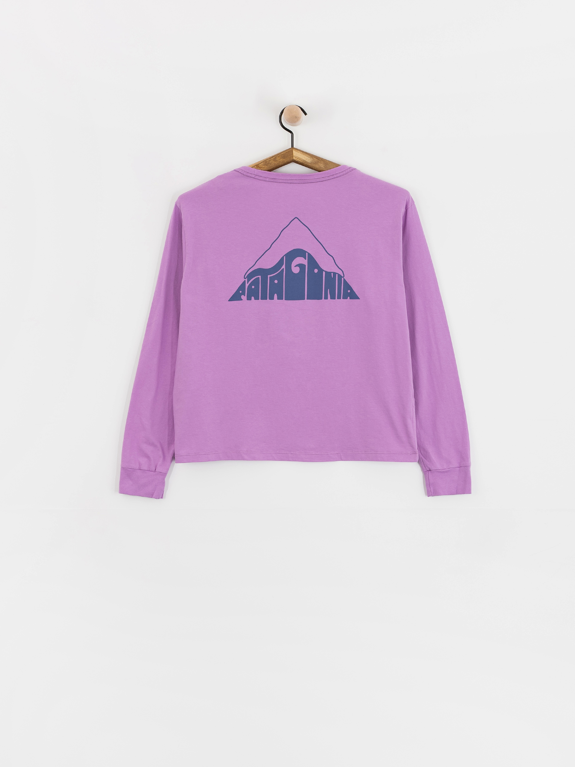 Patagonia Driftways Easy Cut Organic Wmn Longsleeve (brisk purple)