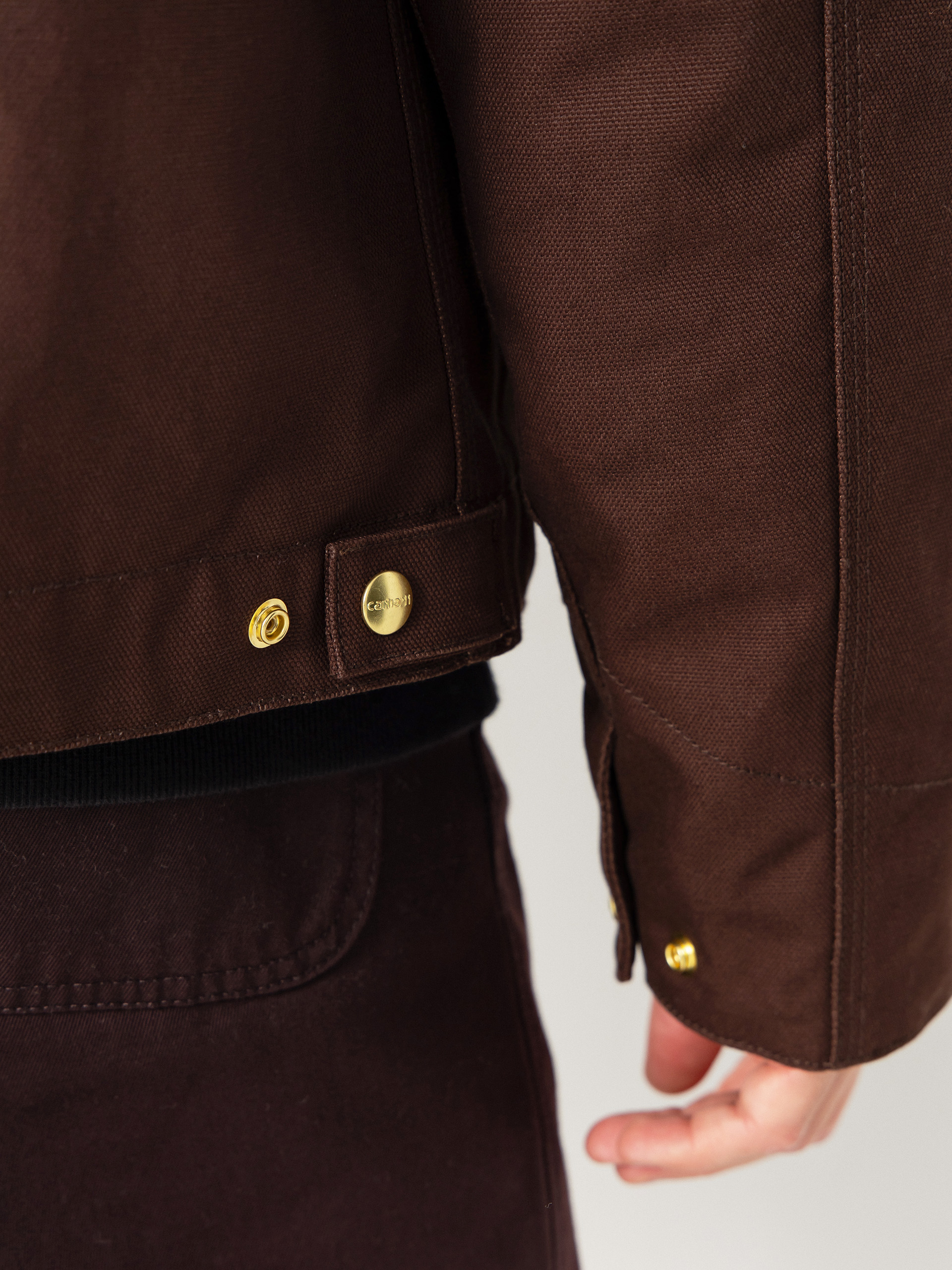 Carhartt WIP Jacke Detroit (tobacco/black/rigid)