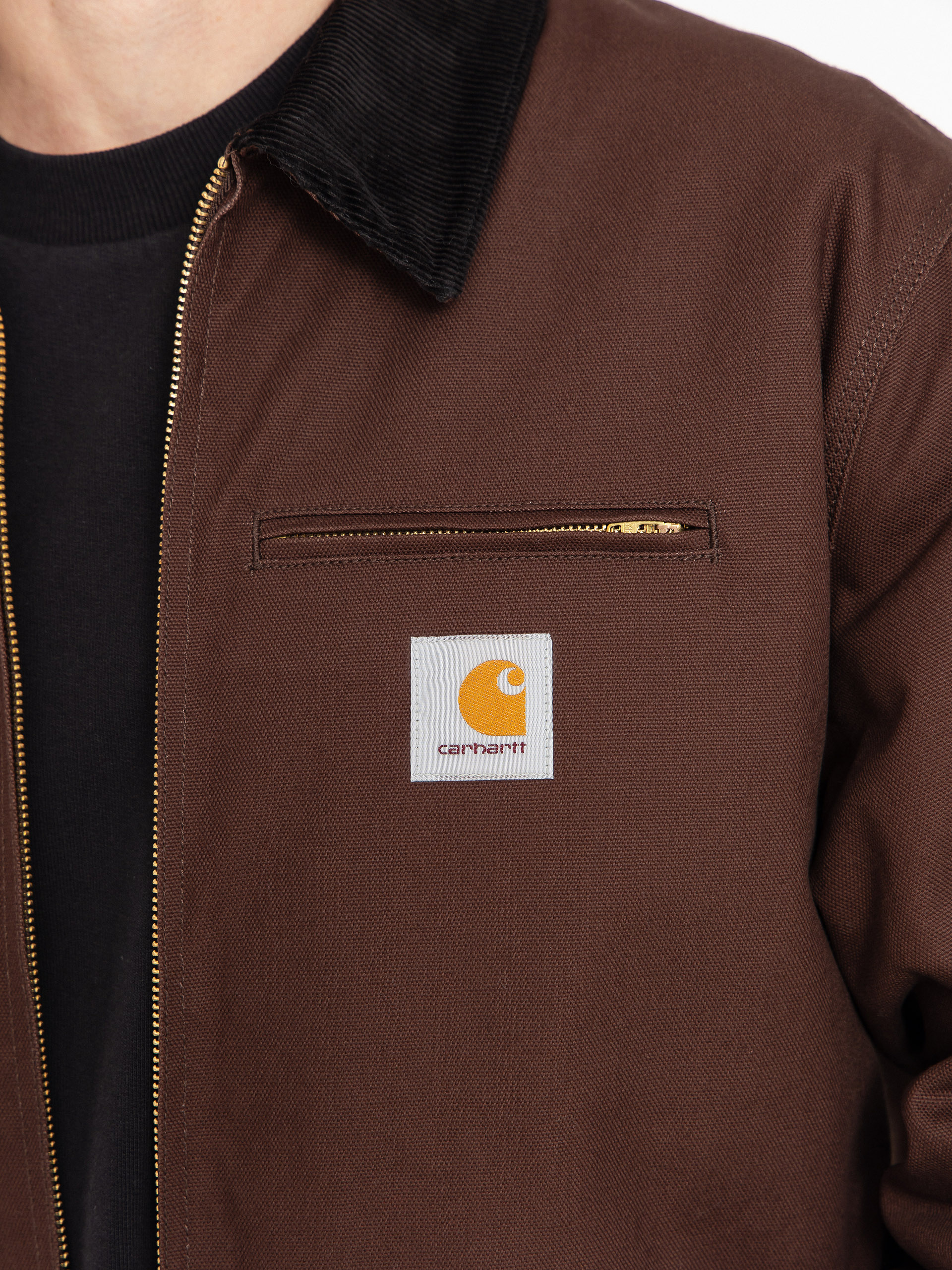 Carhartt WIP Jacket Detroit (tobacco/black/rigid)