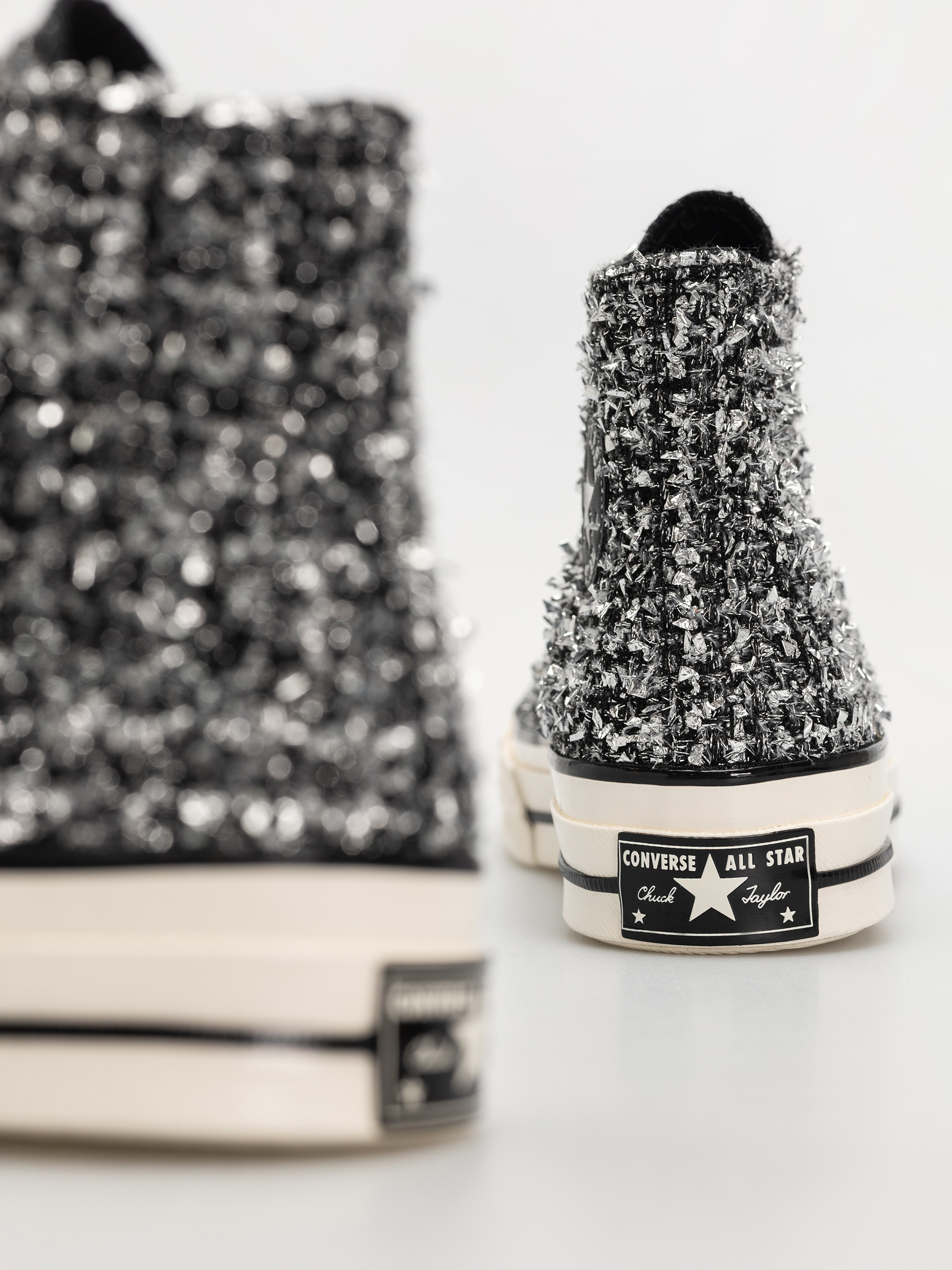 Converse Chucks Chuck 70 Hi (black/silver/egret)