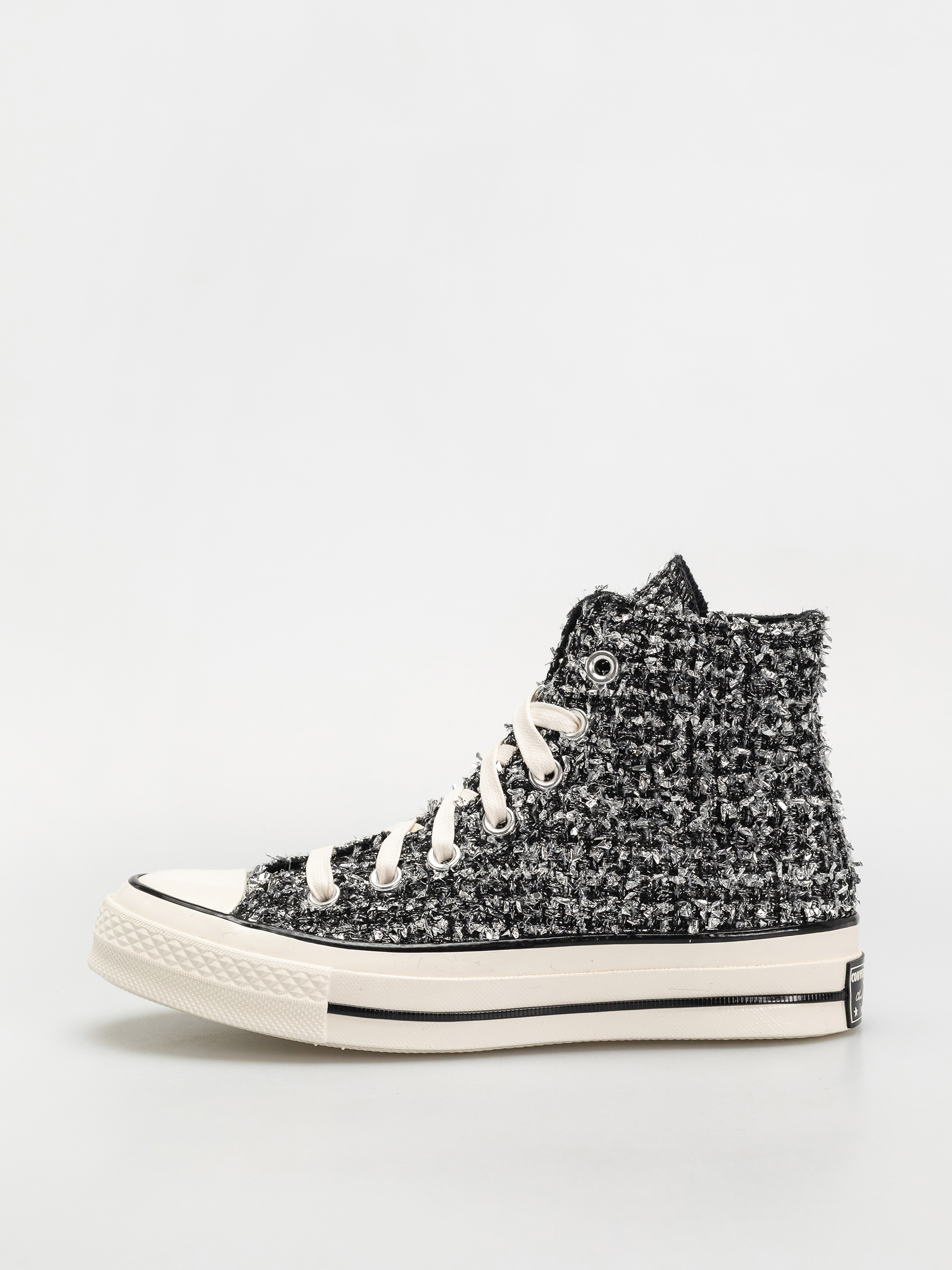Converse Chucks Chuck 70 Hi (black/silver/egret)