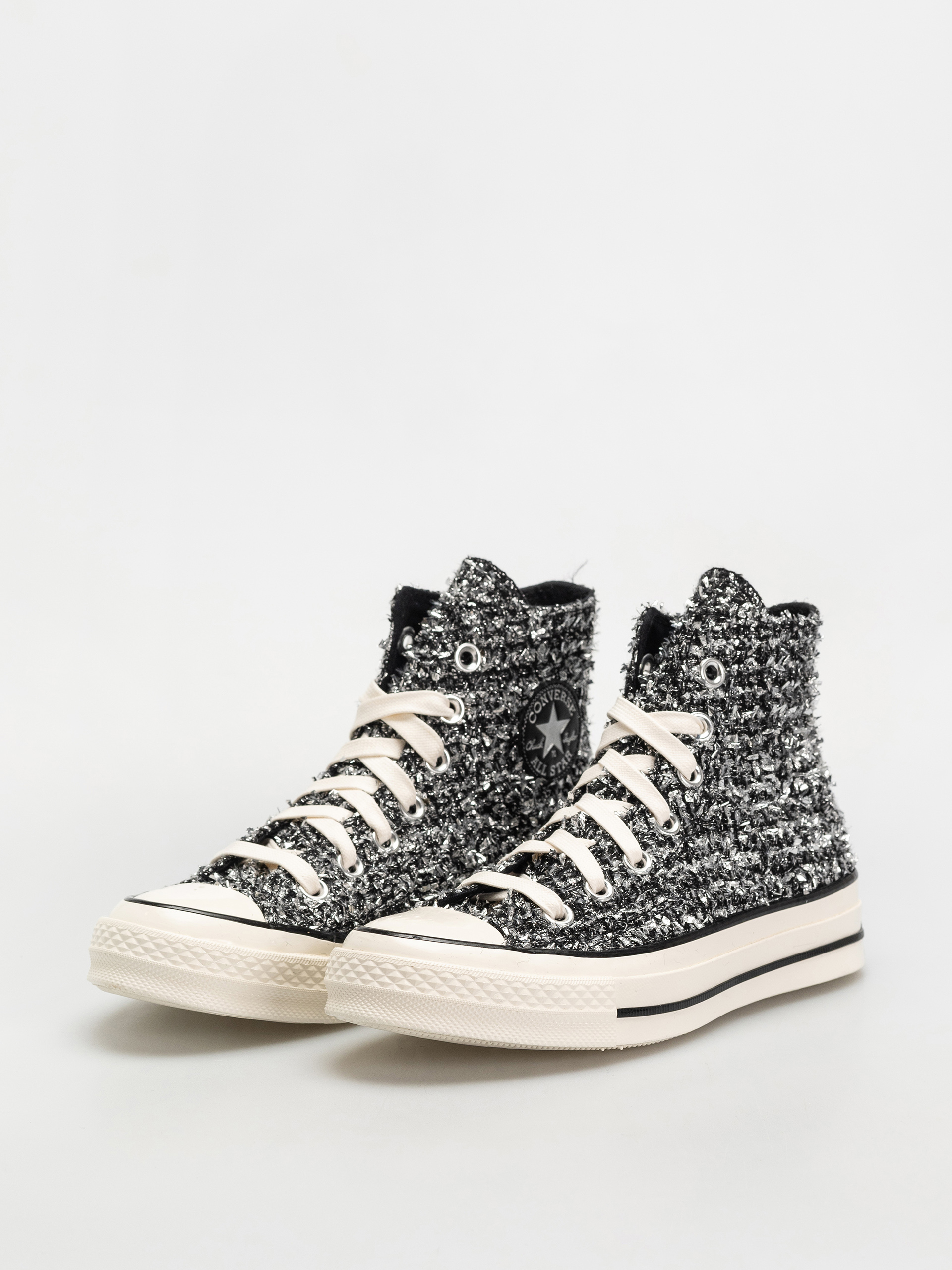 Converse Chucks Chuck 70 Hi (black/silver/egret)