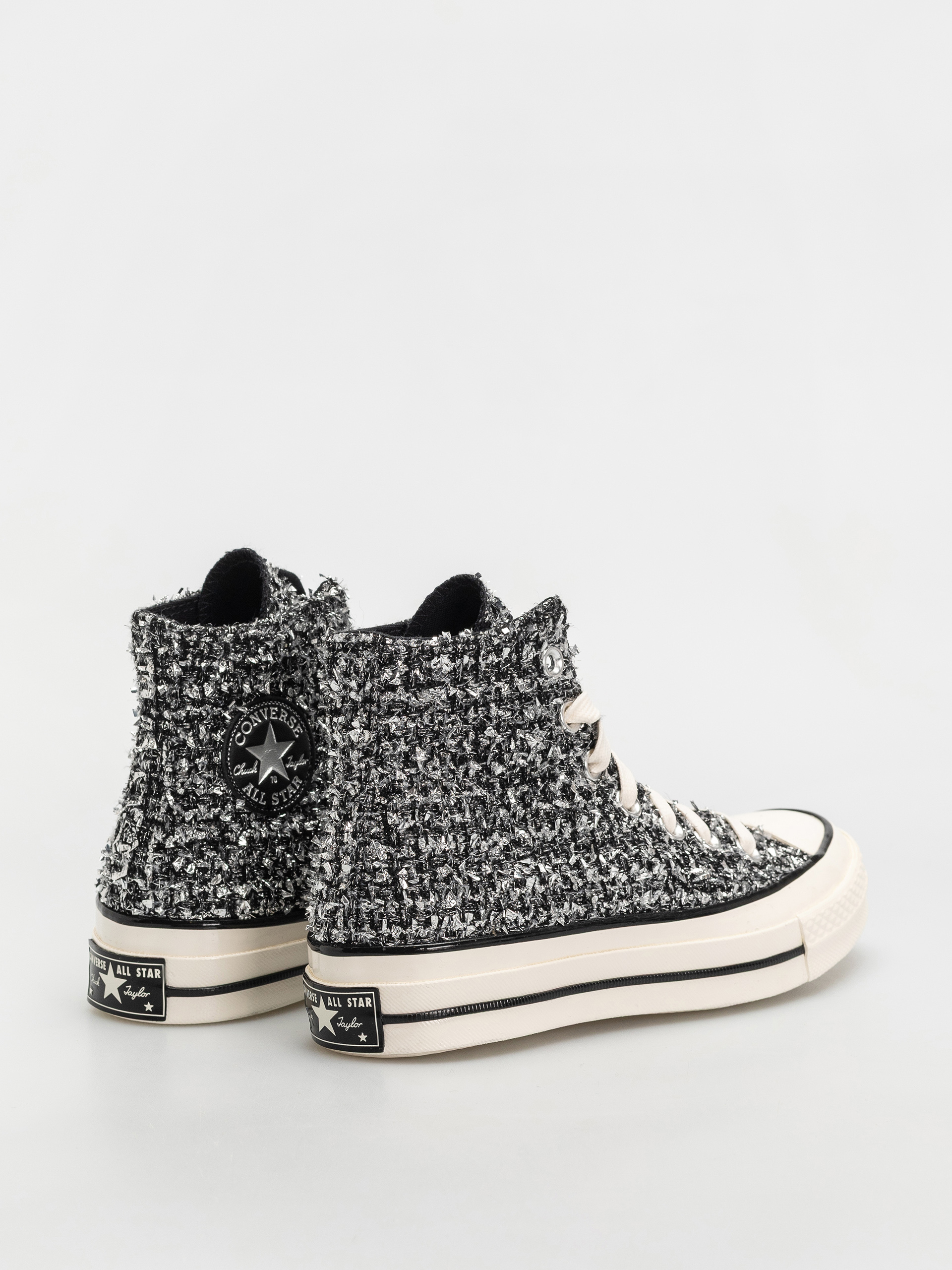 Converse Chucks Chuck 70 Hi (black/silver/egret)