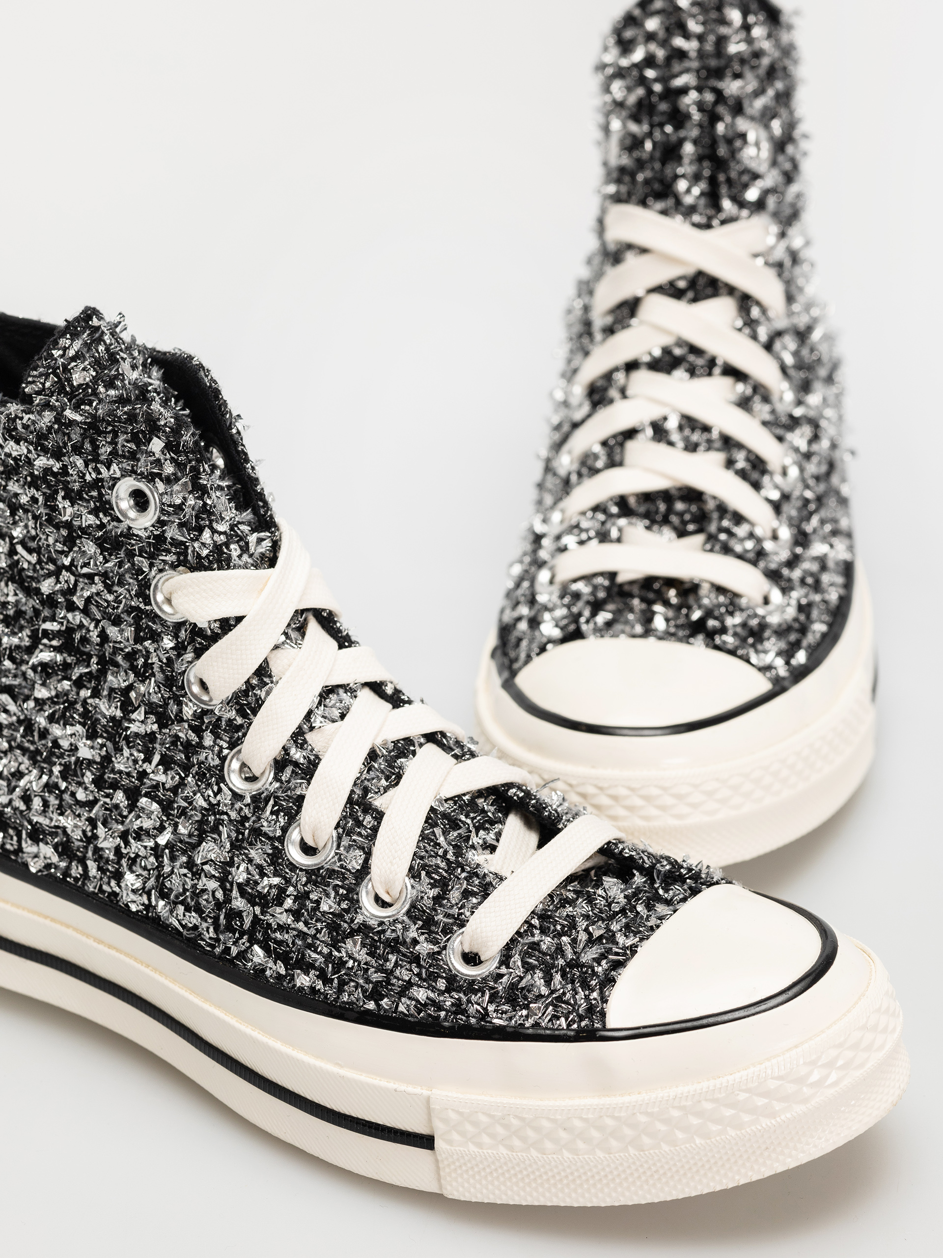 Converse Chucks Chuck 70 Hi (black/silver/egret)