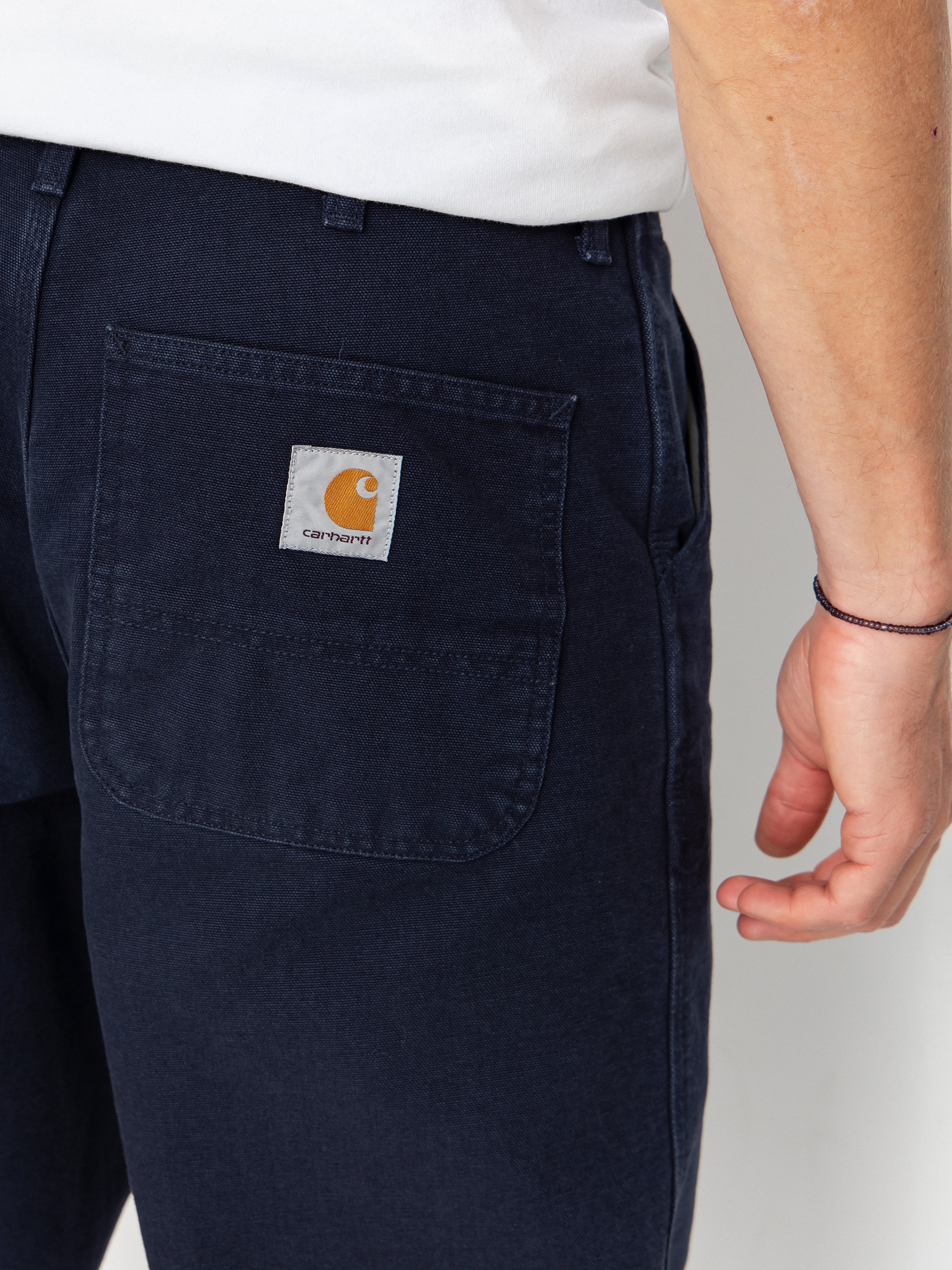 Carhartt WIP Hose Simple (dark navy/stone canvas)