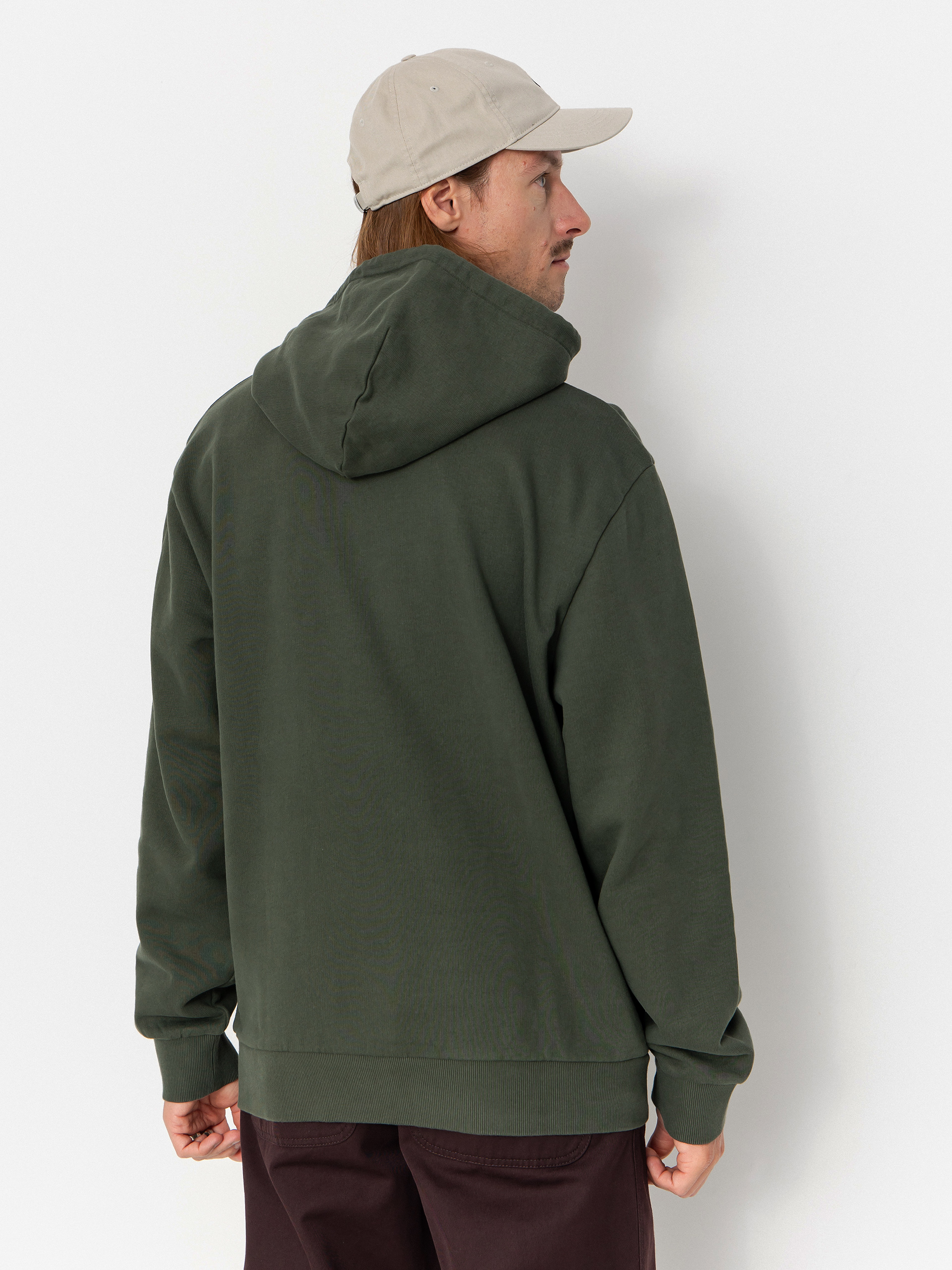 Carhartt WIP Hoodie Script Embroidery HD (opuntia/white)