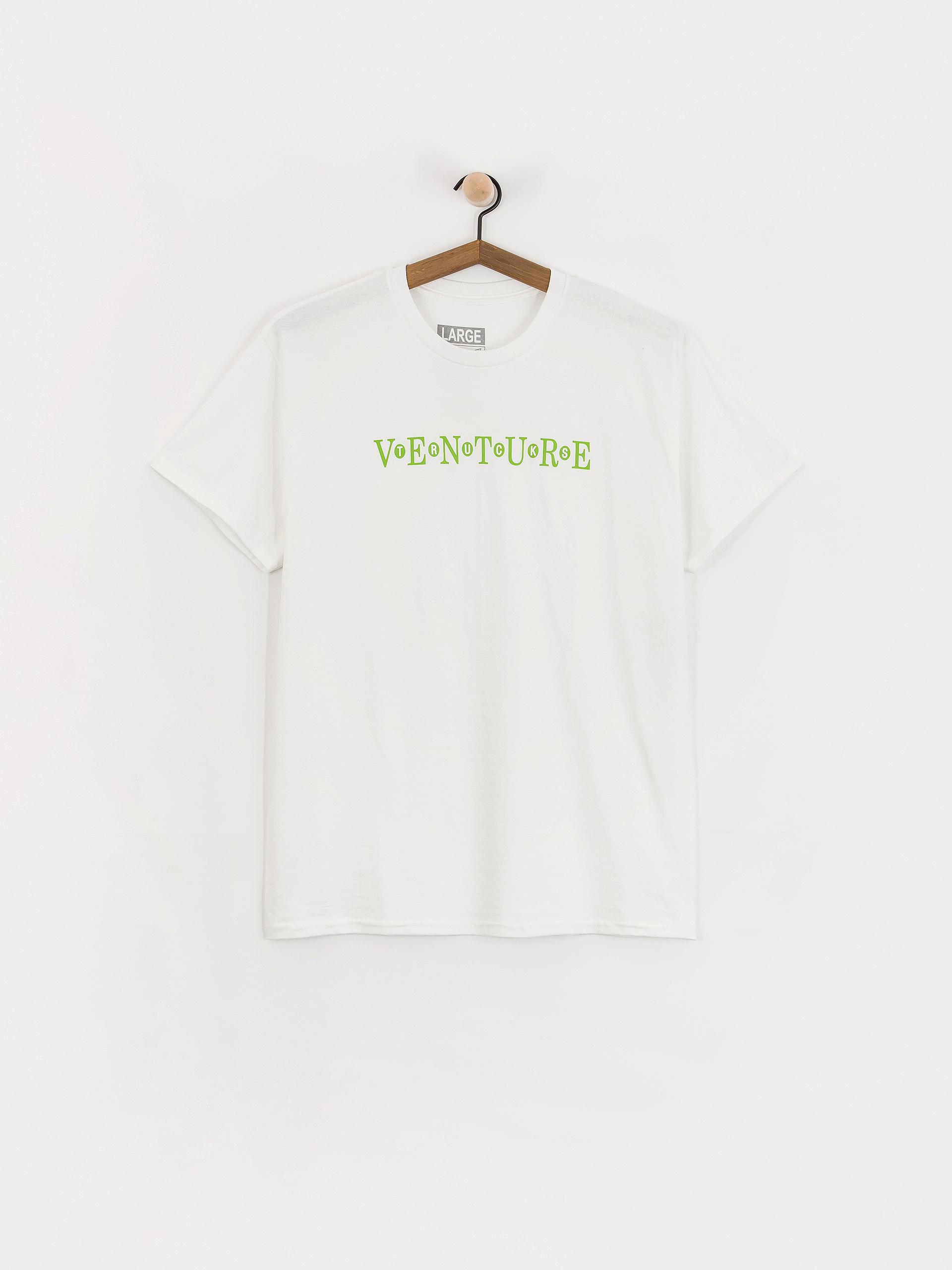 Venture Og Dots T-shirt (white w/green&white print)