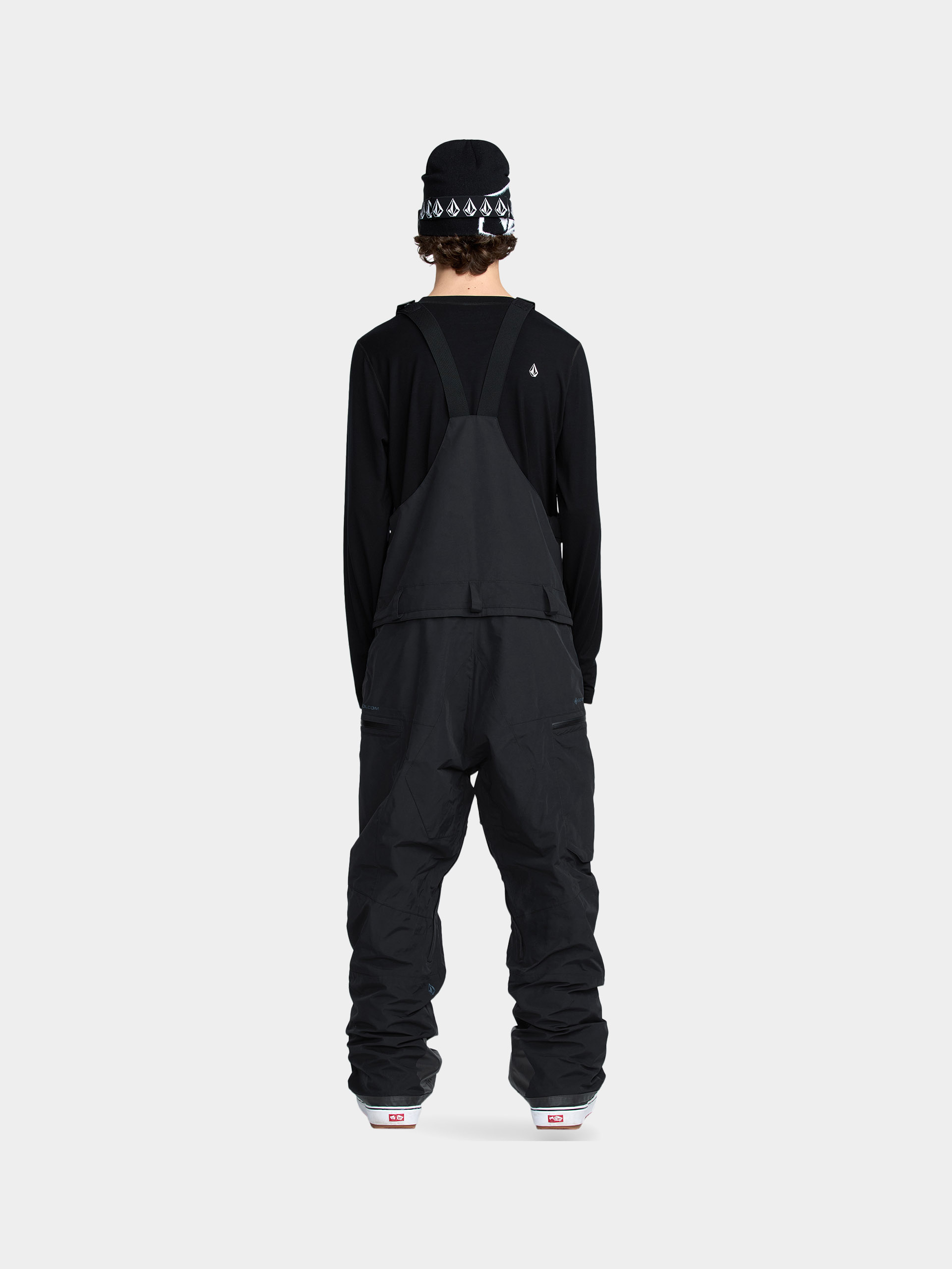Herren Volcom Snowboard Hose Rain Gore Tex Bib Overall (black)