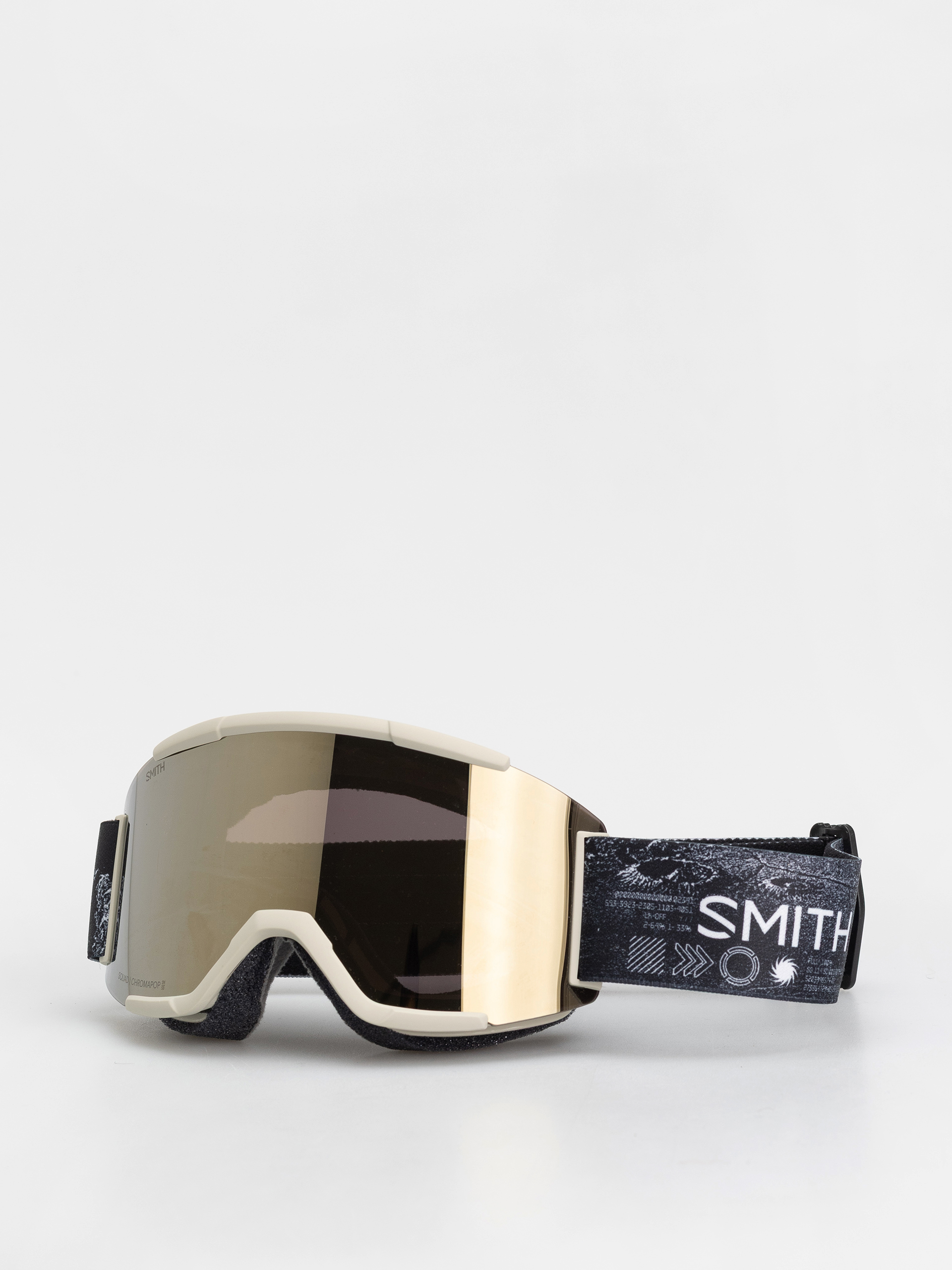 Smith Squad Goggles (chalk space invader/chromapop sun black gold mirror)