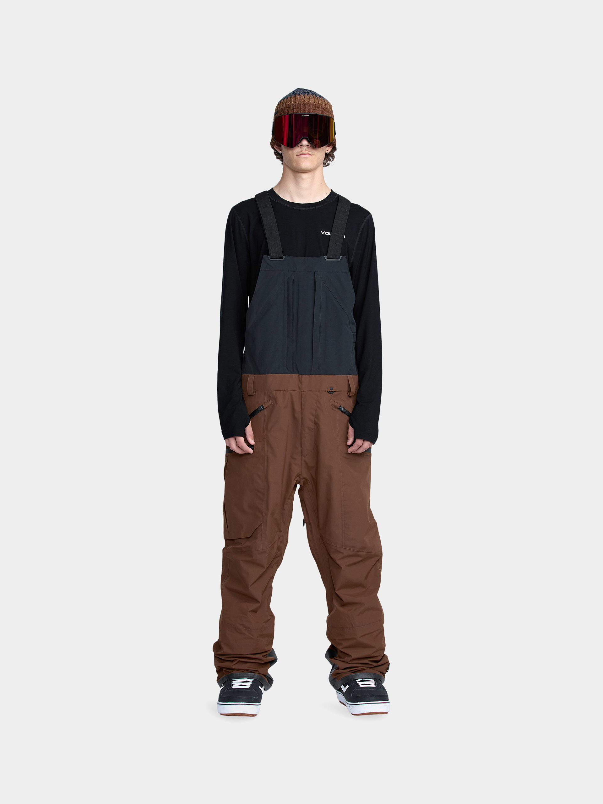 Volcom Snowboard pants Rain Gore Tex Bib Overall - black (black)