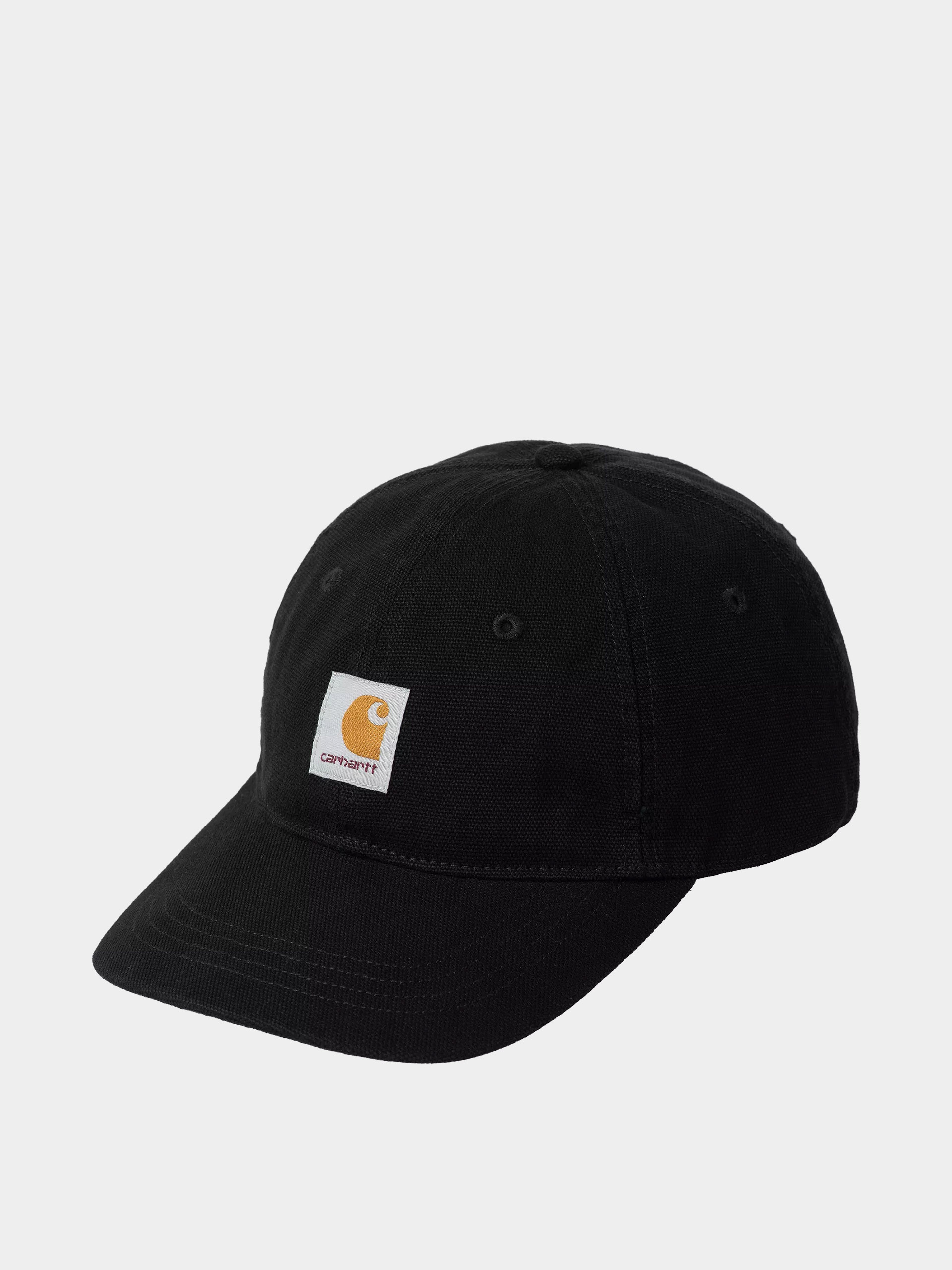 Carhartt WIP Cap Selby Canvas (black/stone washed)