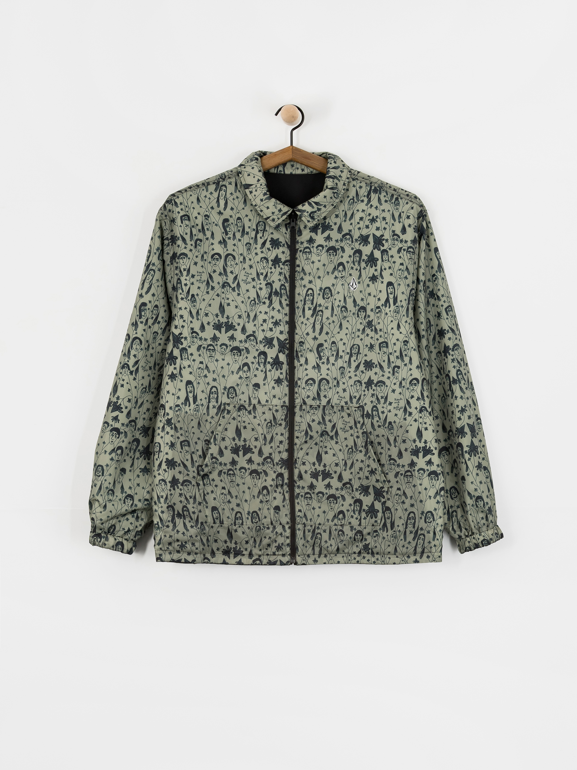 Volcom Fakie Reversible Jacket (black)