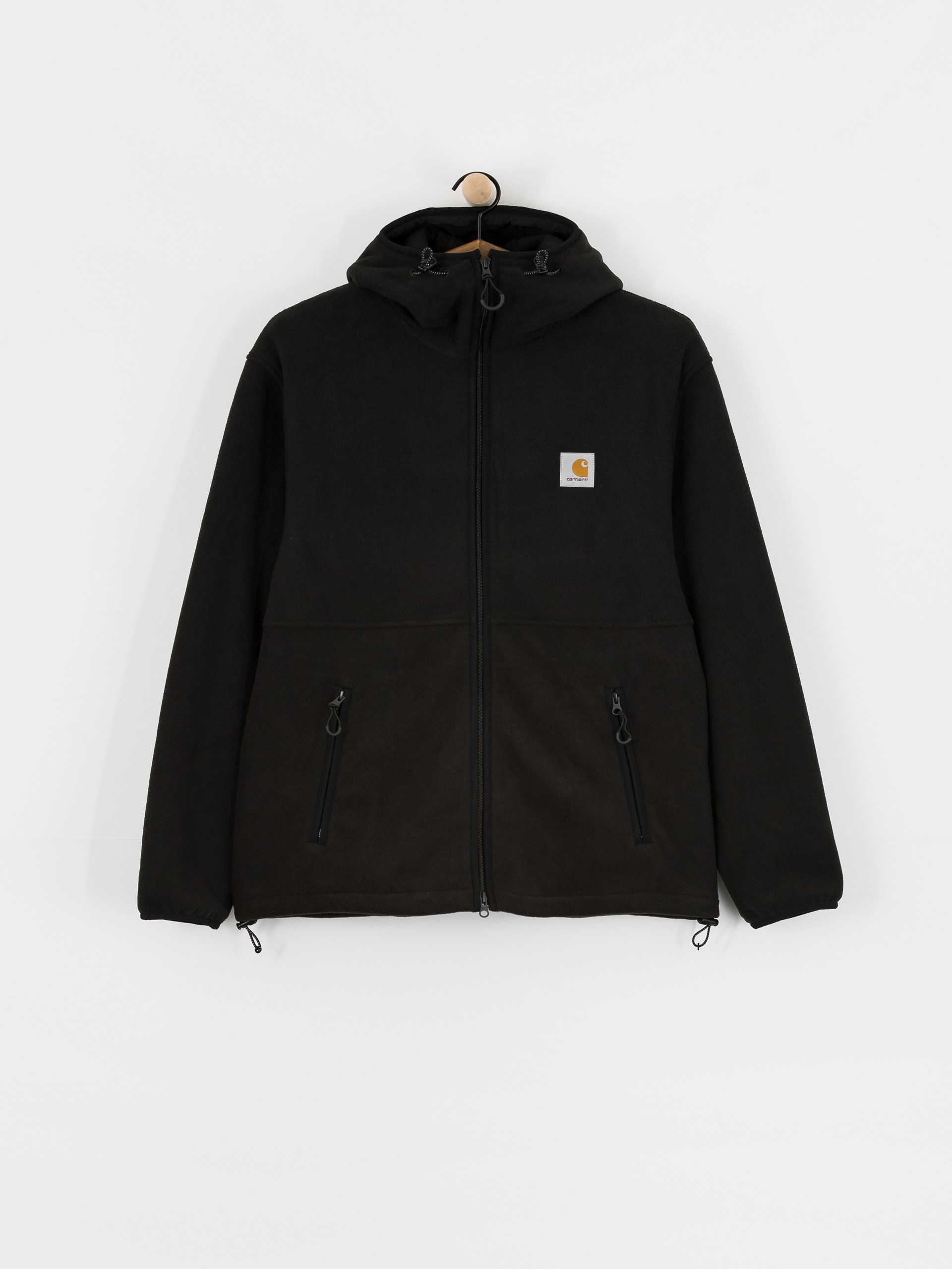Herren Carhartt WIP Blevin Fleece Jacke (black)