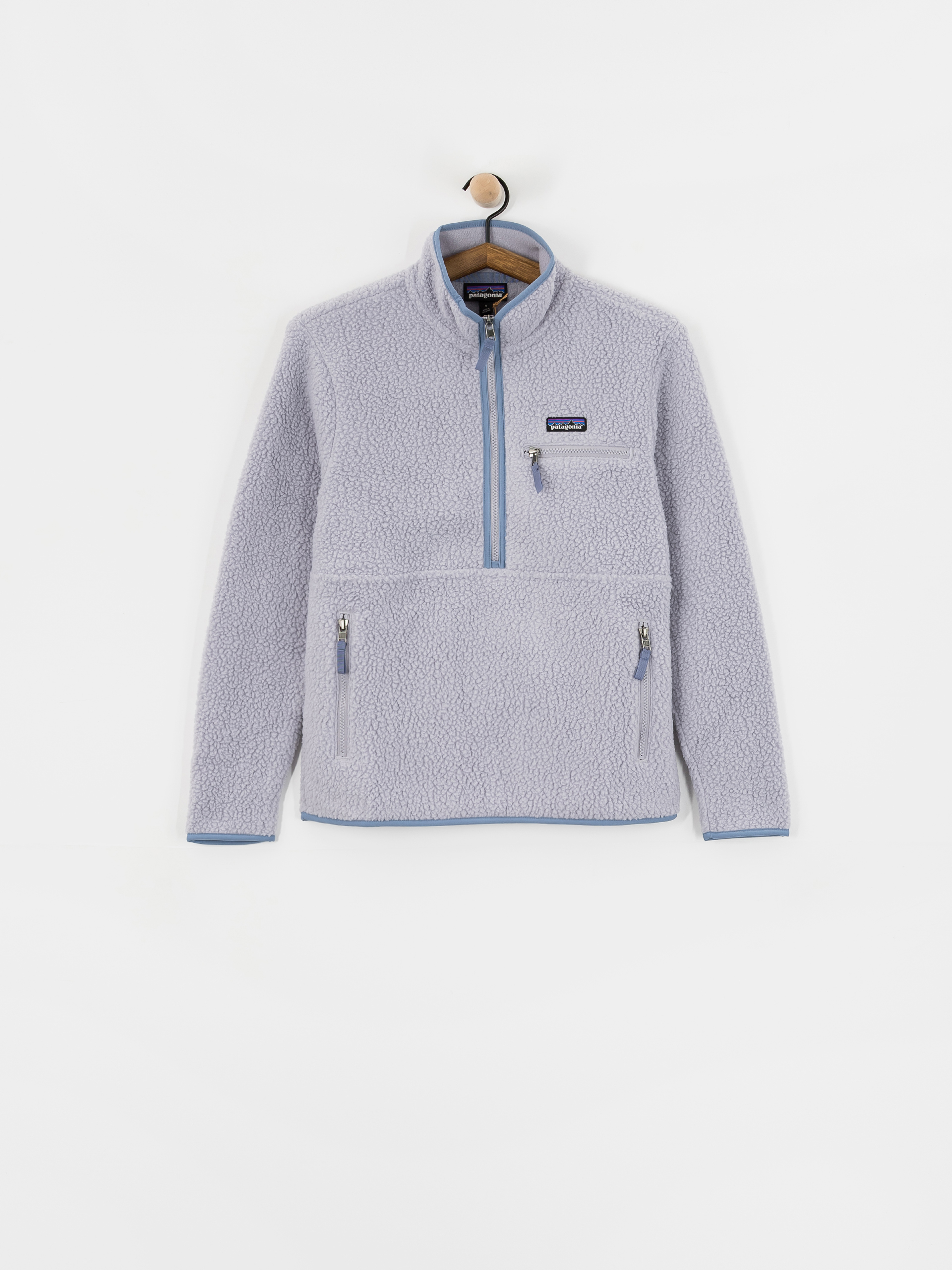 Damen Patagonia Retro Pile Marsupial Fleece Jacke (permafrost purple)