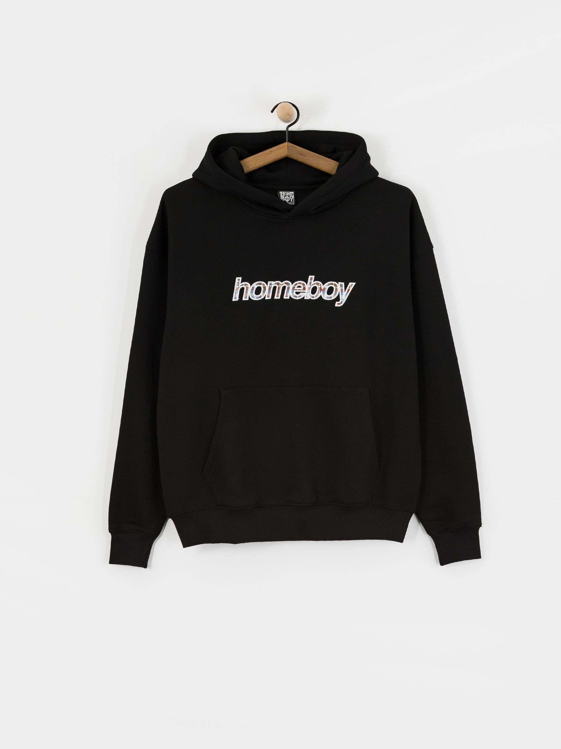 Homeboy Hoodie Plaid Helvetica HD