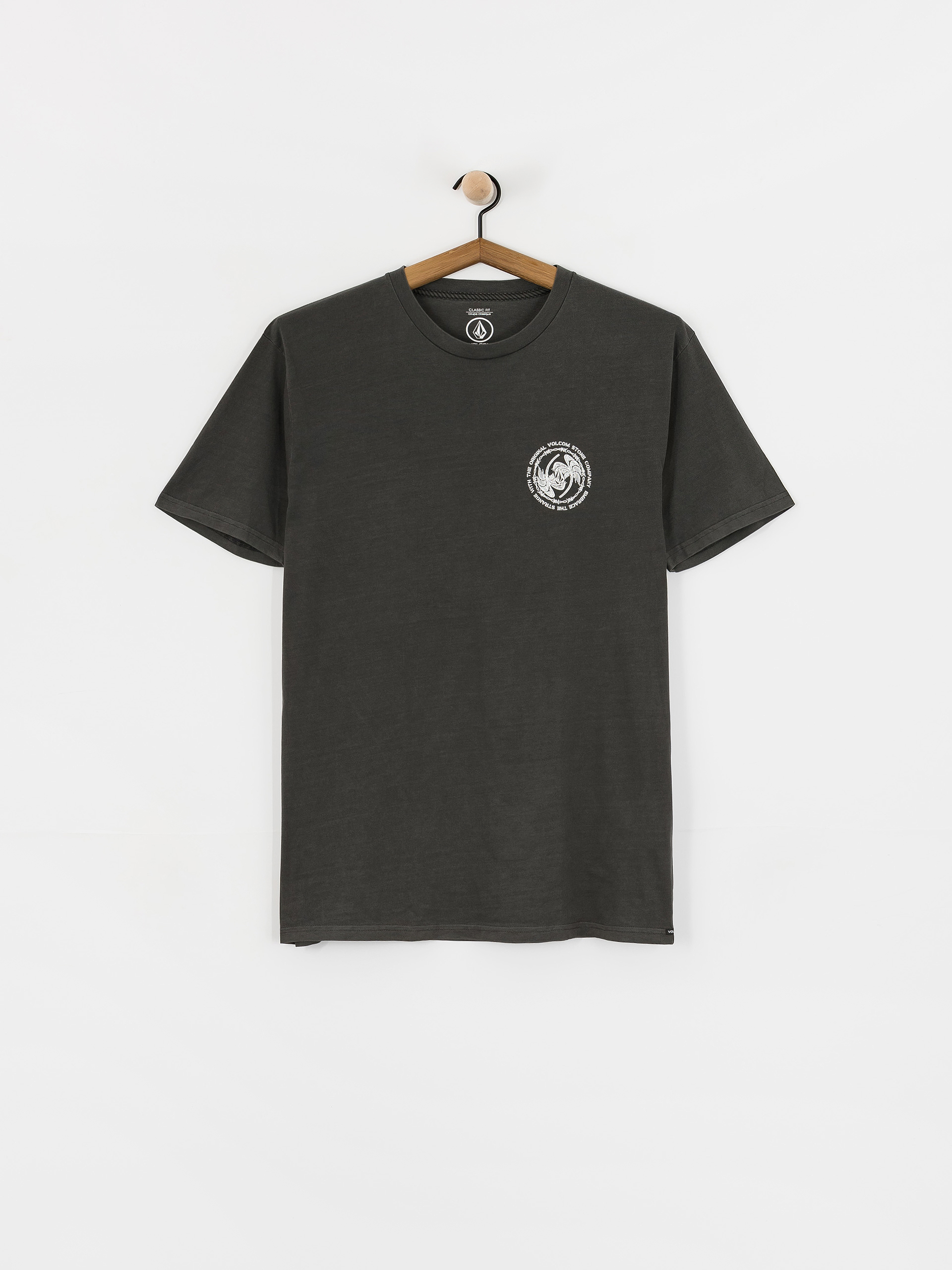 Volcom T-Shirt Circlepalm Pw (black)