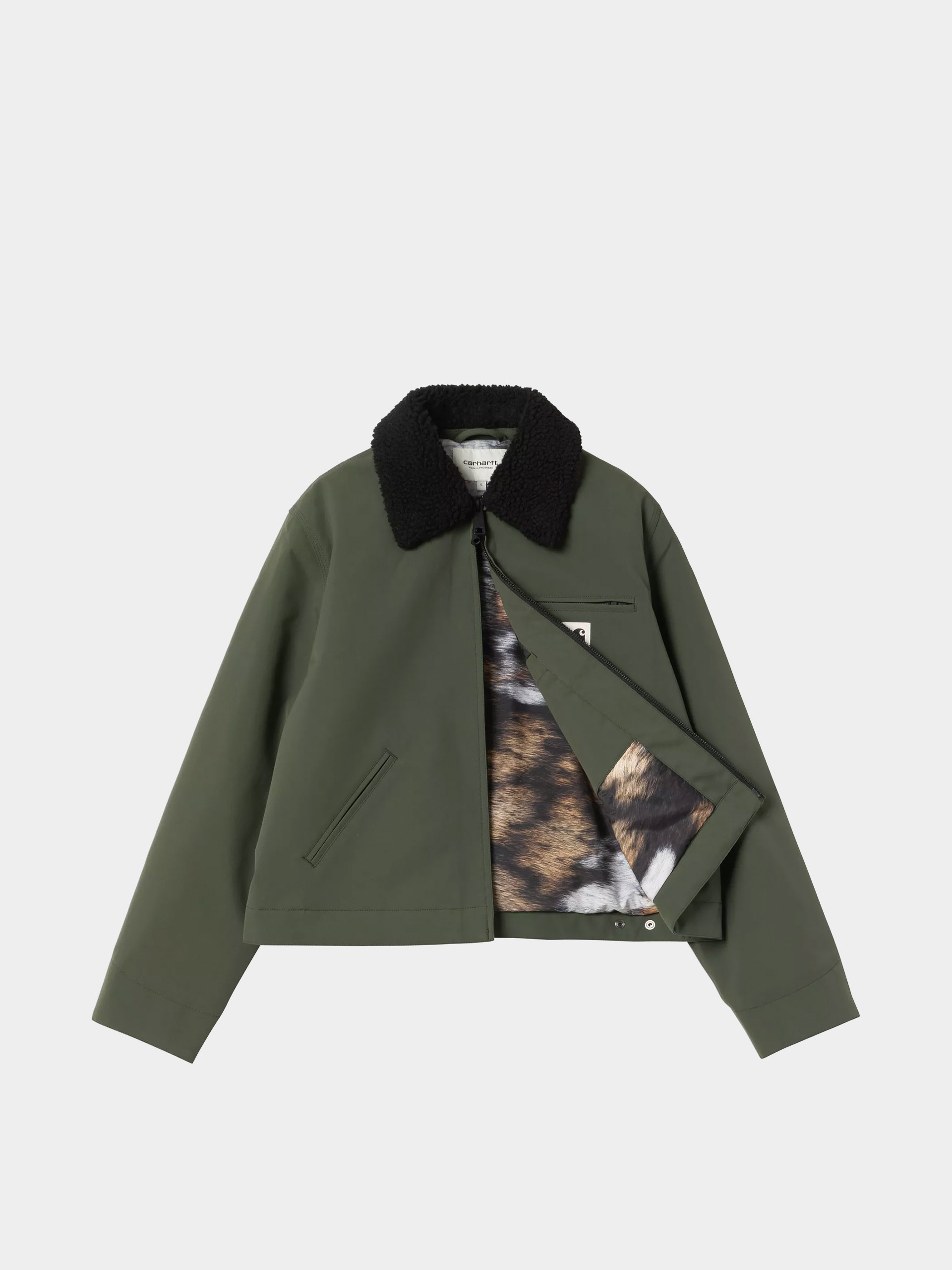 Carhartt WIP Jacket Newkirk Wmn (opuntia/wild dog print)