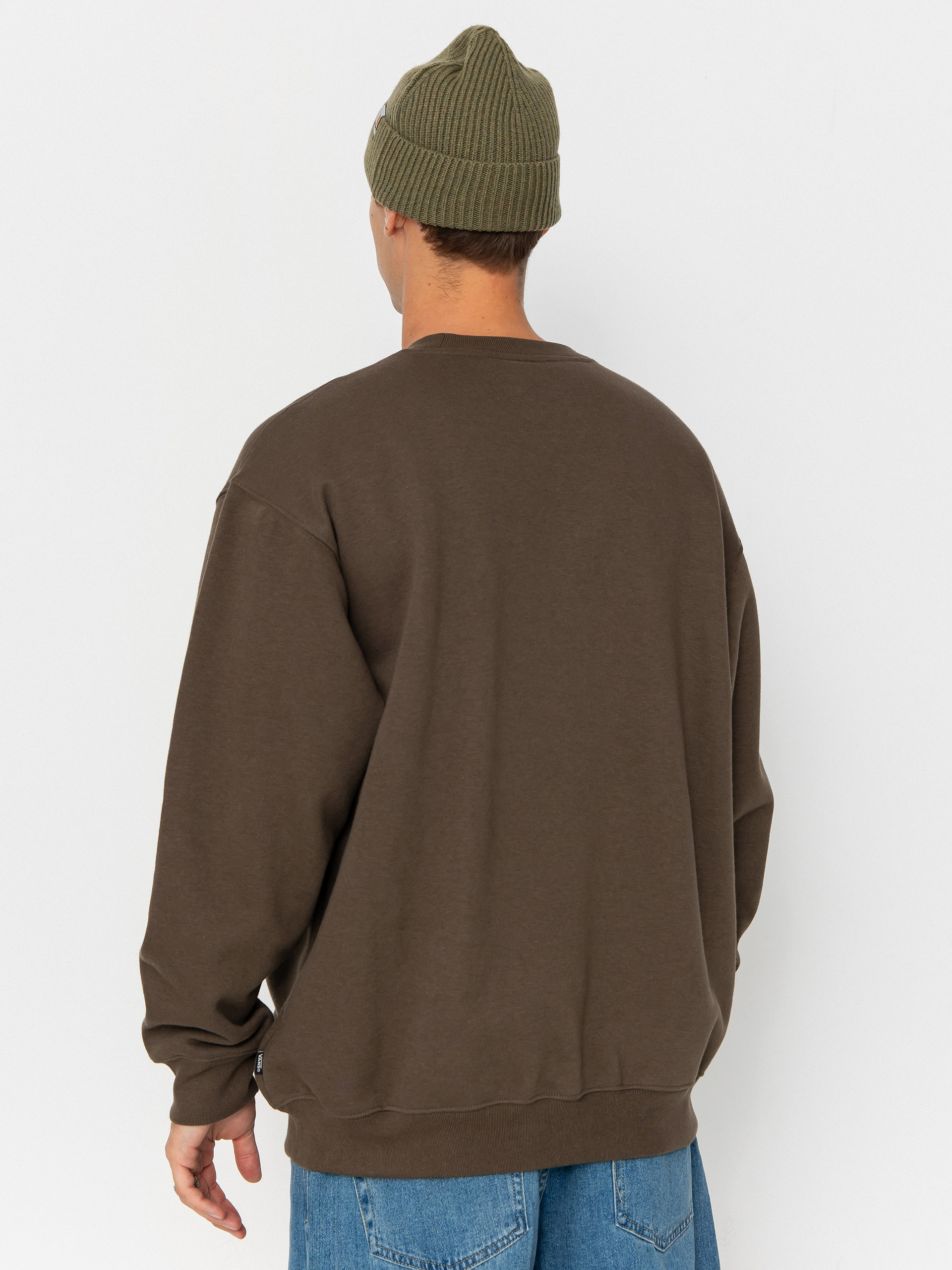 Vans Classic Oval Crew Sweatshirt (coal brown)