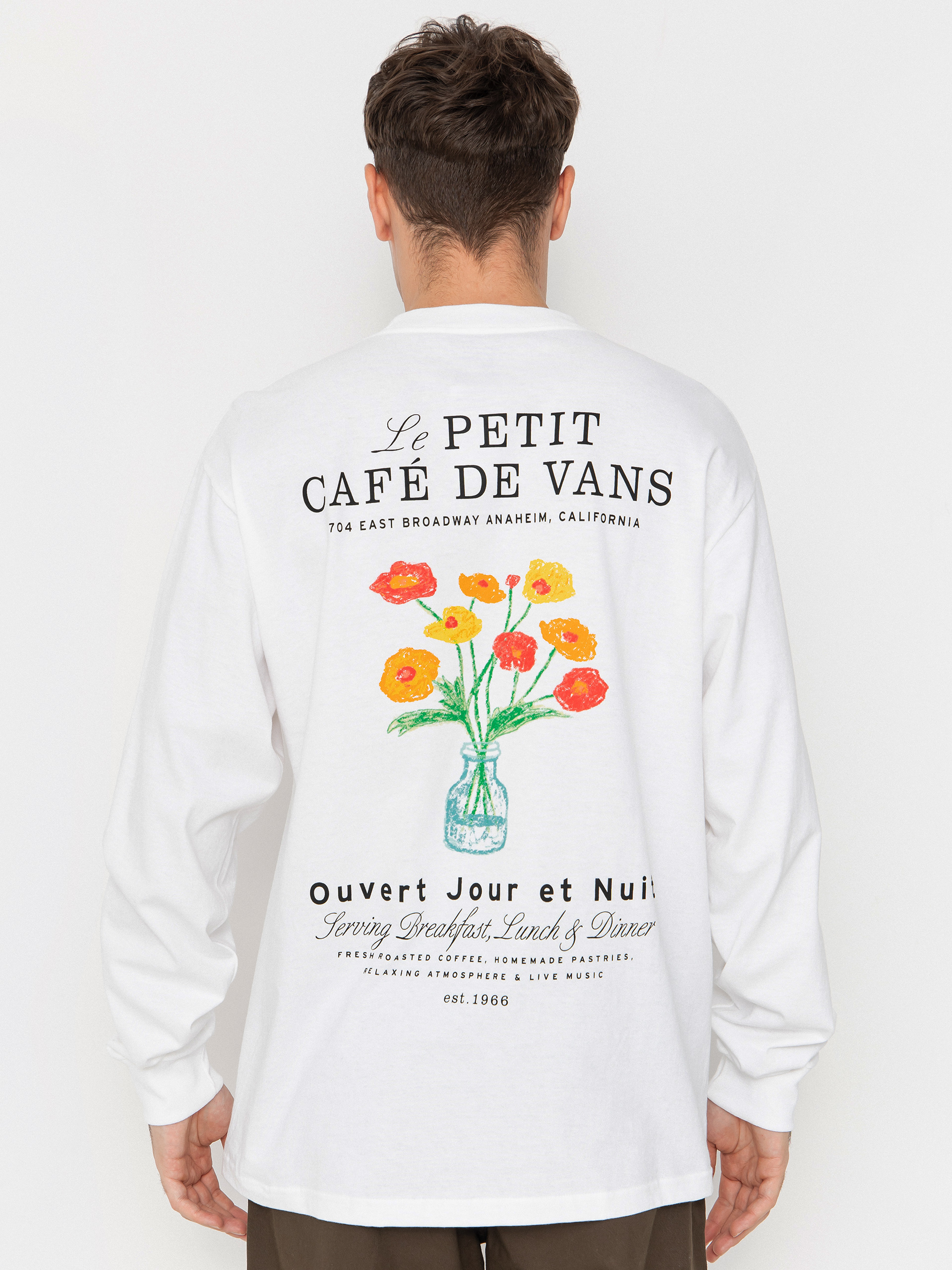 Vans Cafe Vans Longsleeve (white)