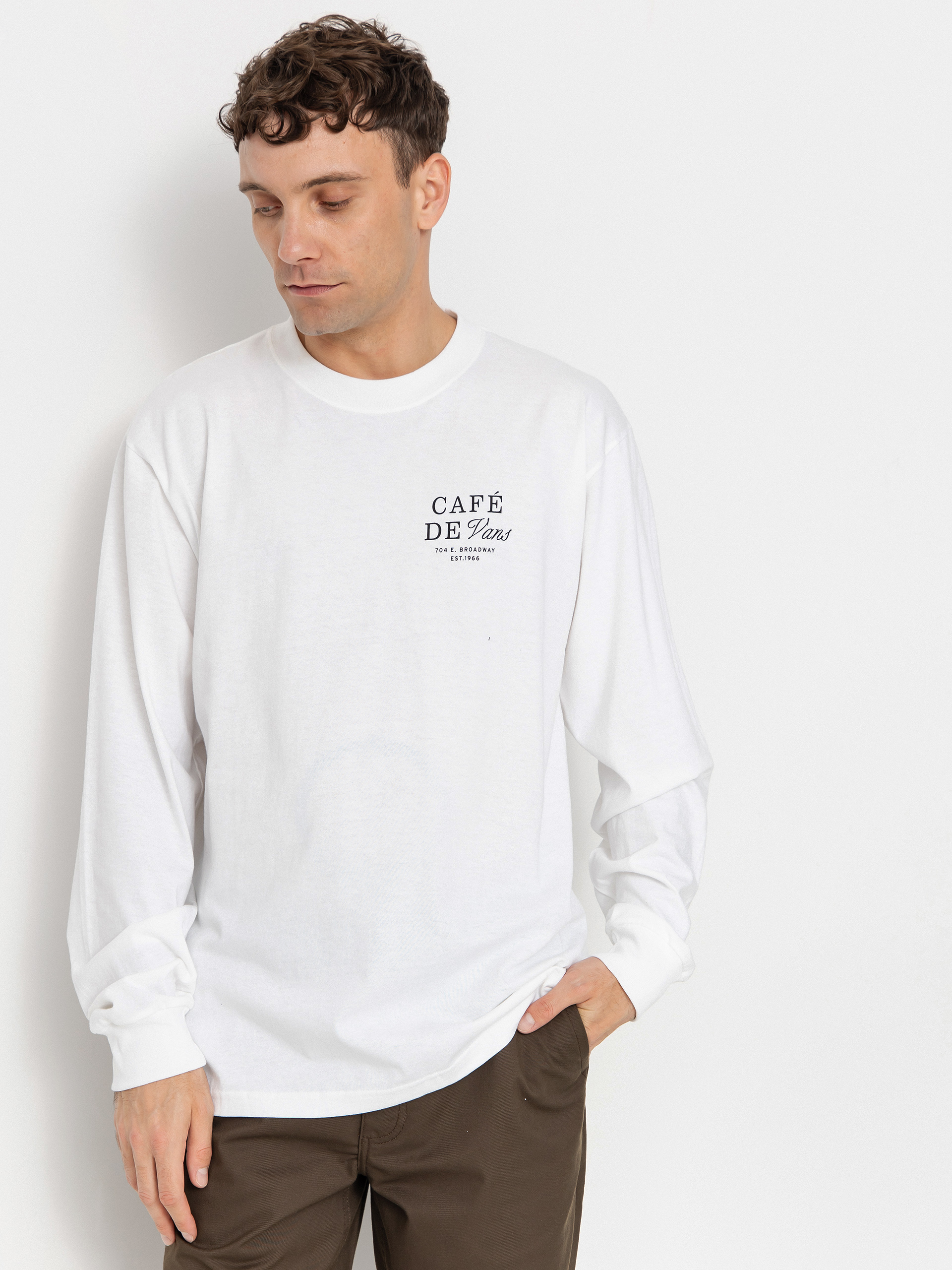 Vans Cafe Vans Longsleeve (white)