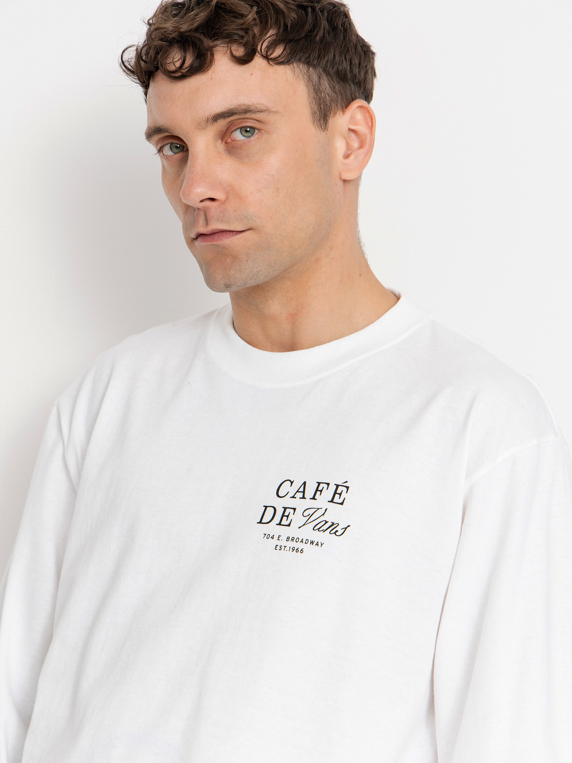Vans Cafe Vans Longsleeve (white)