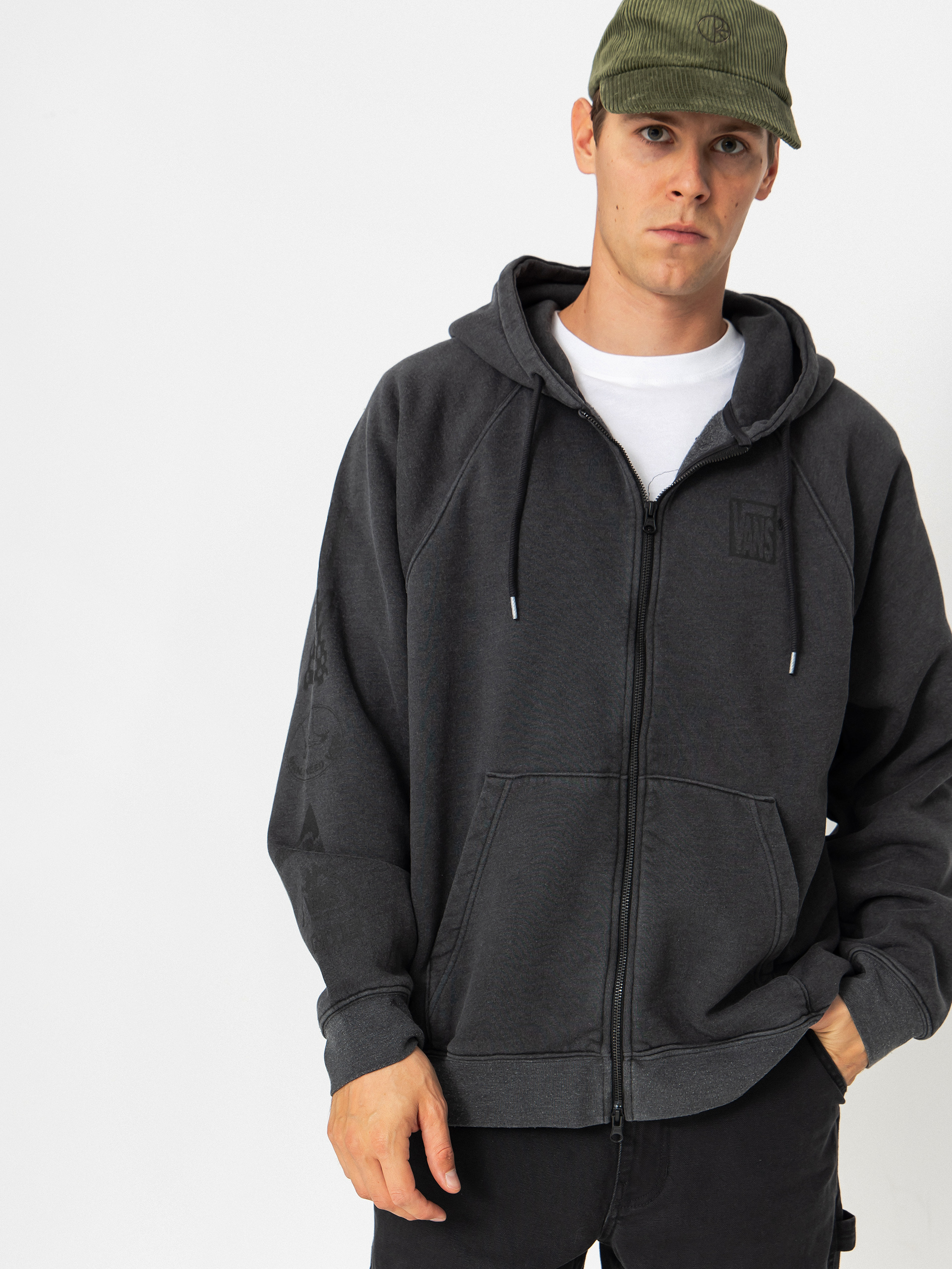 Vans Mte Teamteam Full Zip Sweatshirt - black (black)