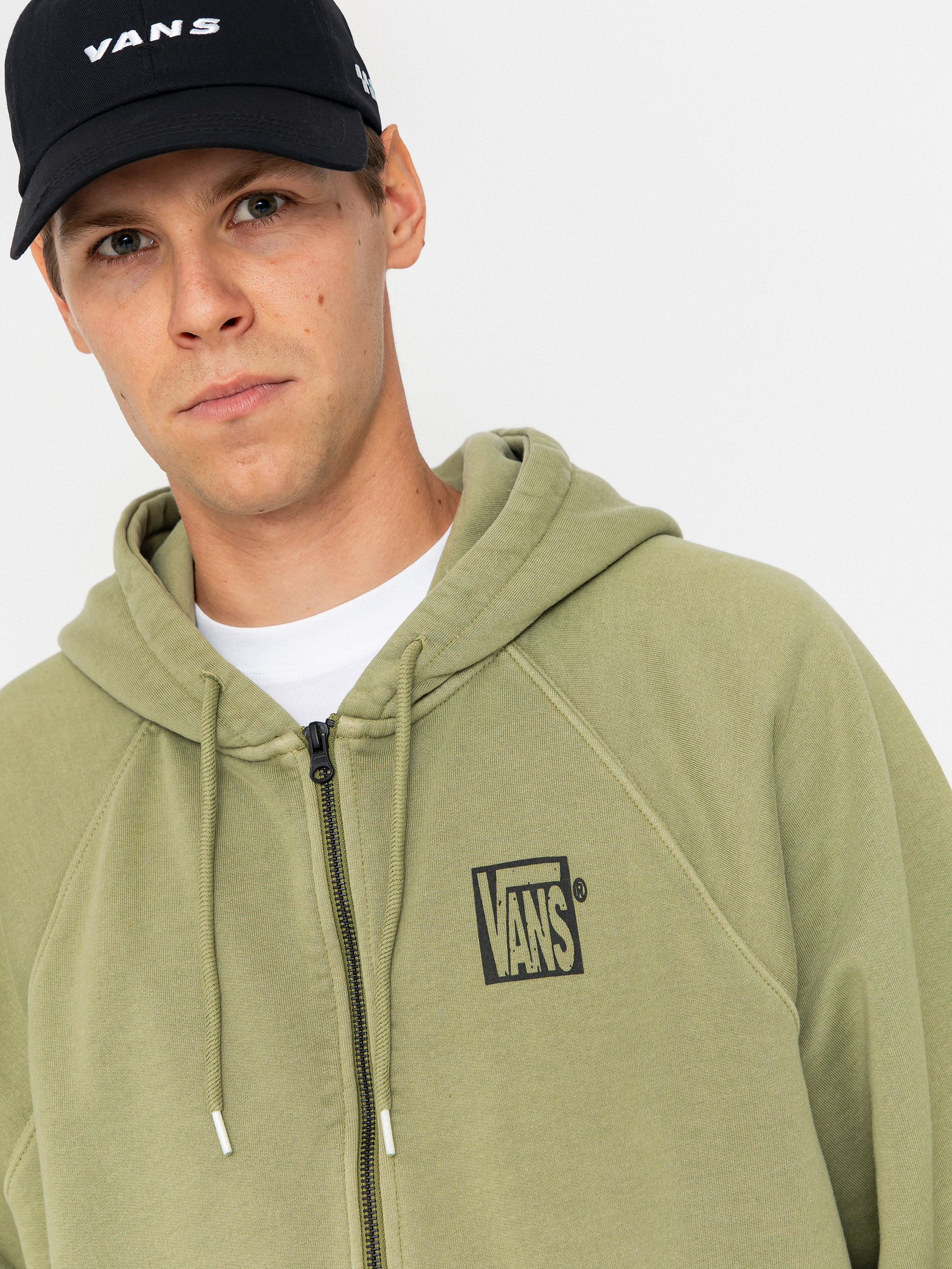 Vans Mte Teamteam Full Zip Sweatshirt (loden green)