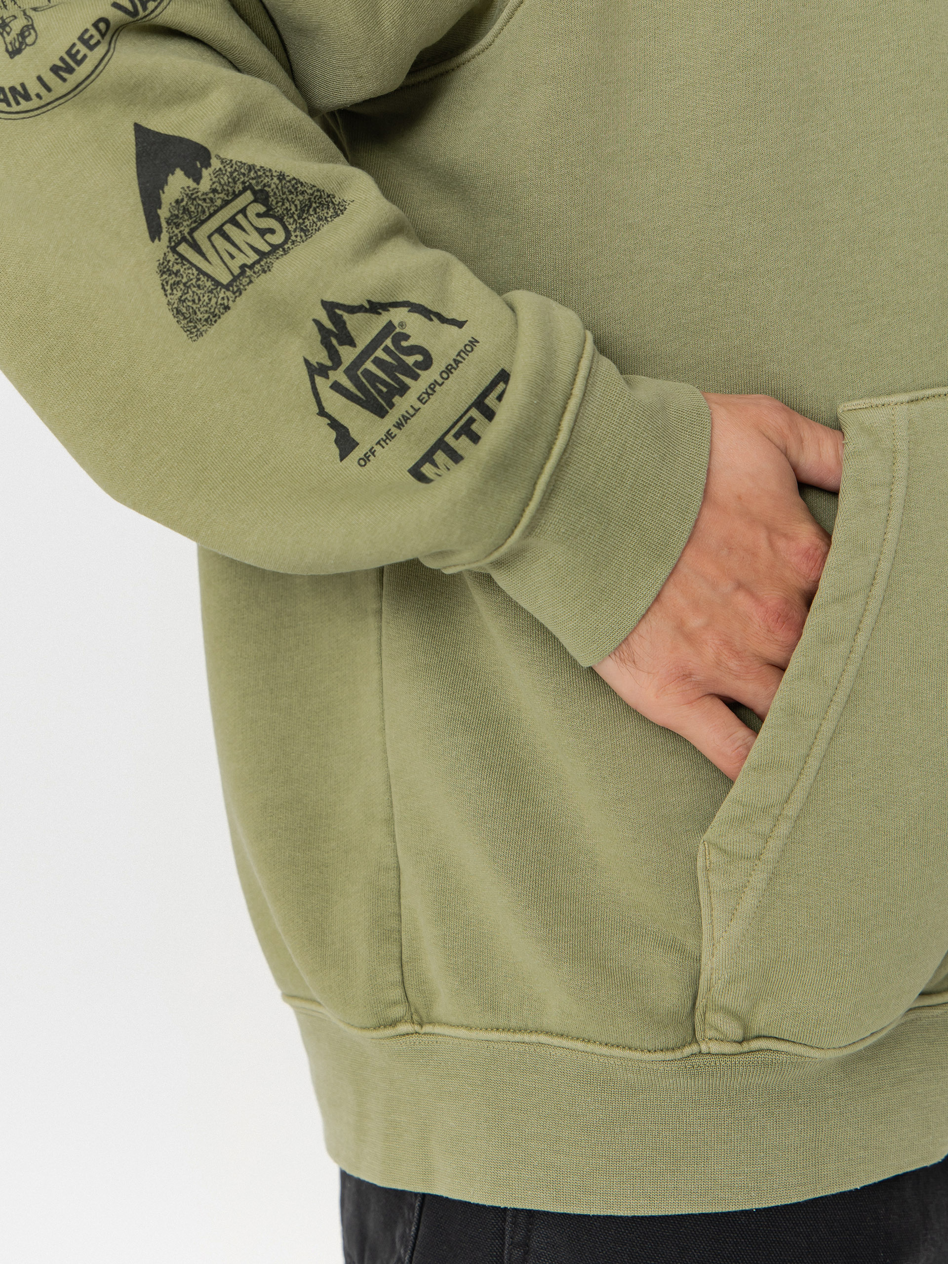 Vans Mte Teamteam Full Zip Sweatshirt (loden green)